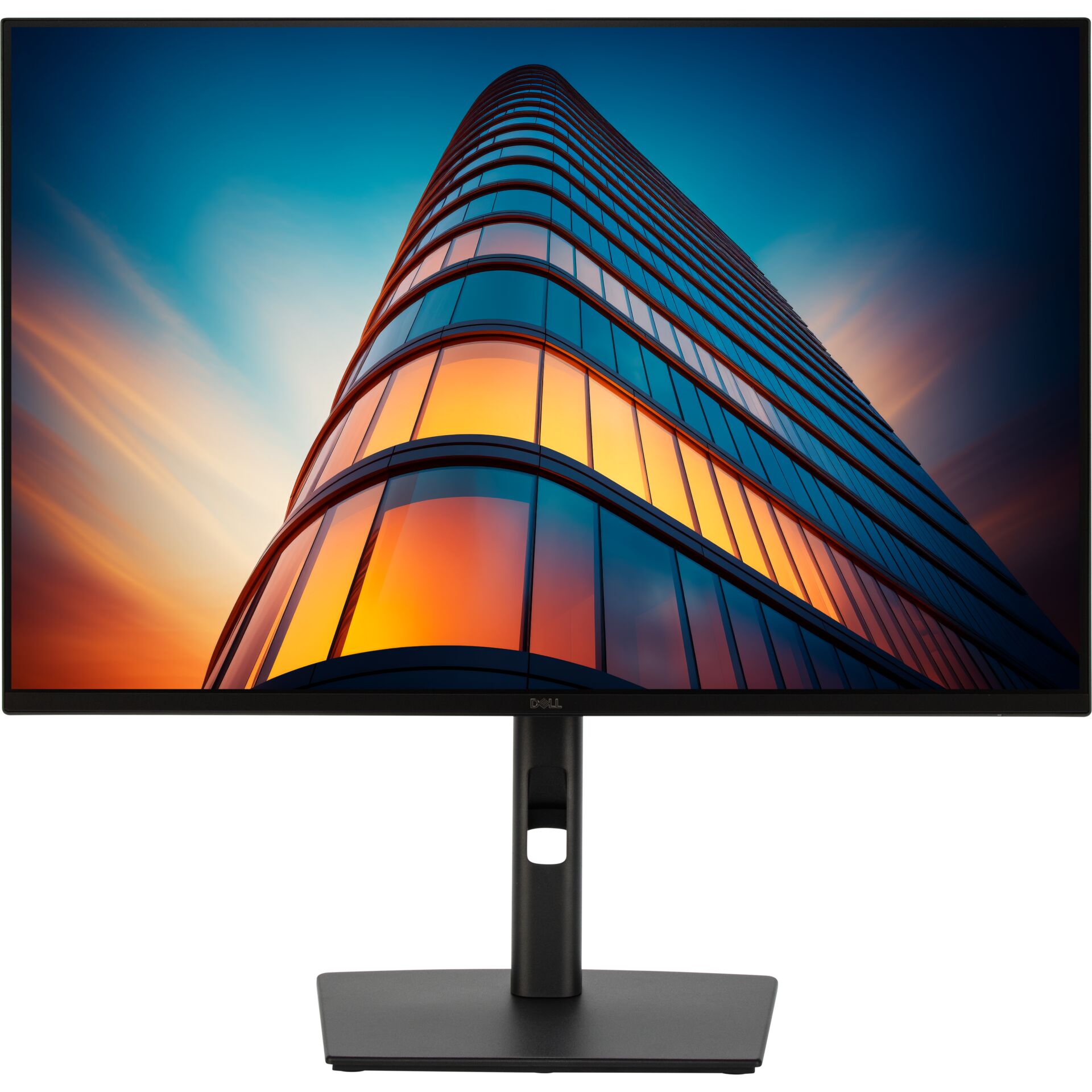 monitor, display, 24-27 Zoll, LED, cyanischturquoise, Computermonitor, Flachbildschirm, schwarzes Gehäuse, dünner Rahmen, Monitorständer