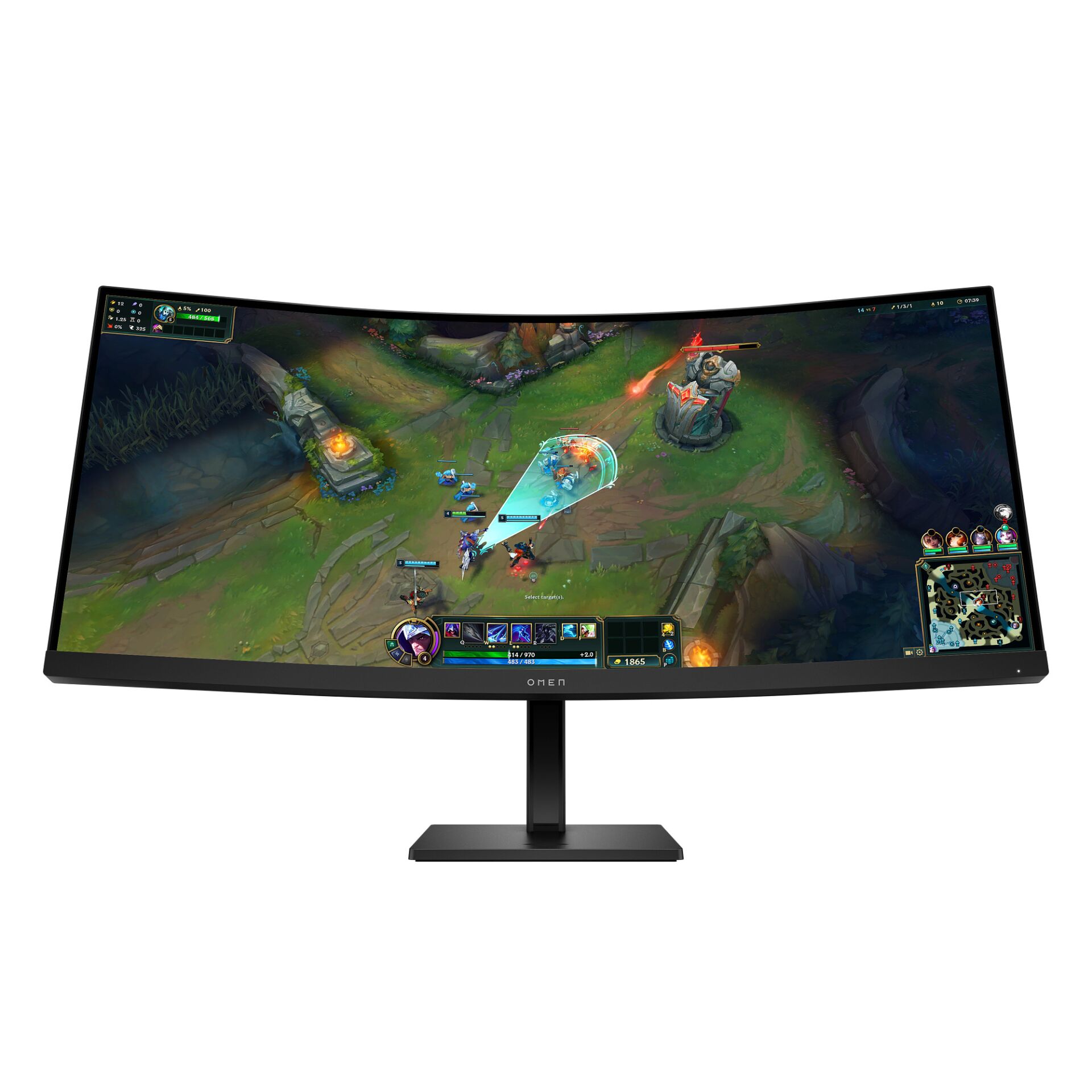 gebogener Monitor, Gaming-Monitor, Ultraweit, 27-32 Zoll, LED