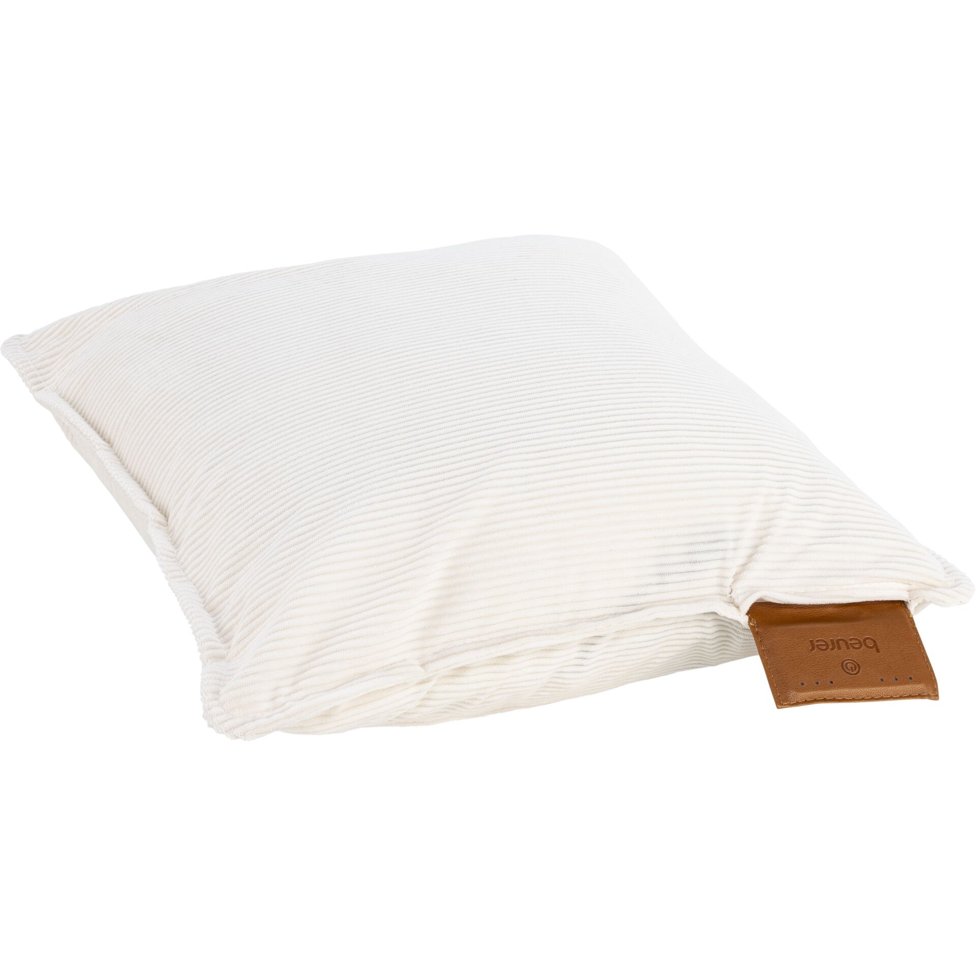 Kissen, Wohnkissen, Beige, Streifen, Textilstück