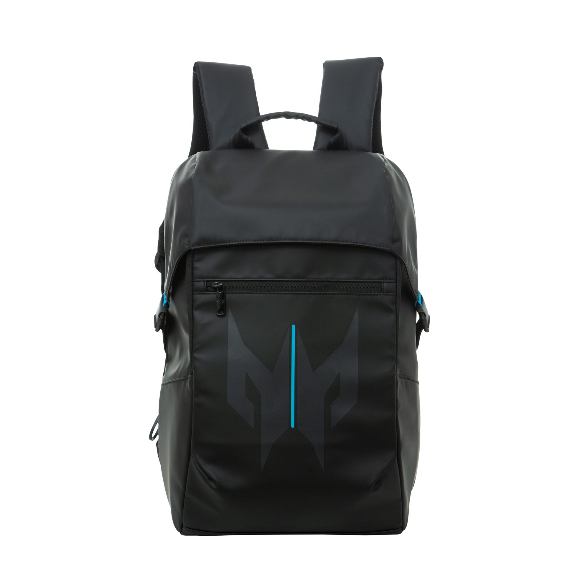Rucksack, Backpack, Schwarz, Reißverschlussfach, Fronttasche