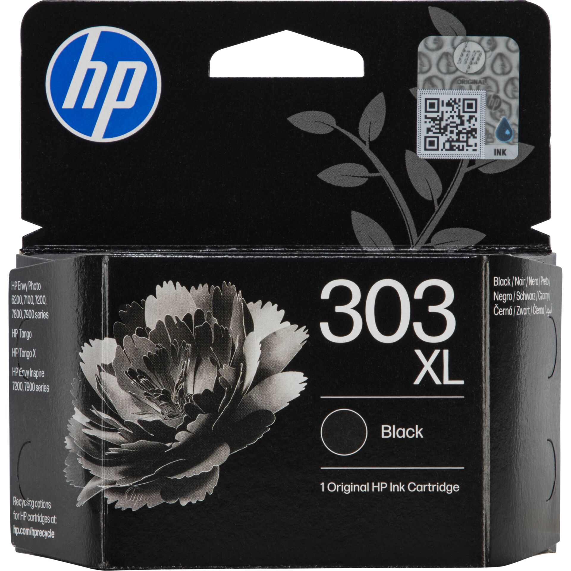 Tintenpatrone, HP, Schwarz, XL, Tintenbehälter