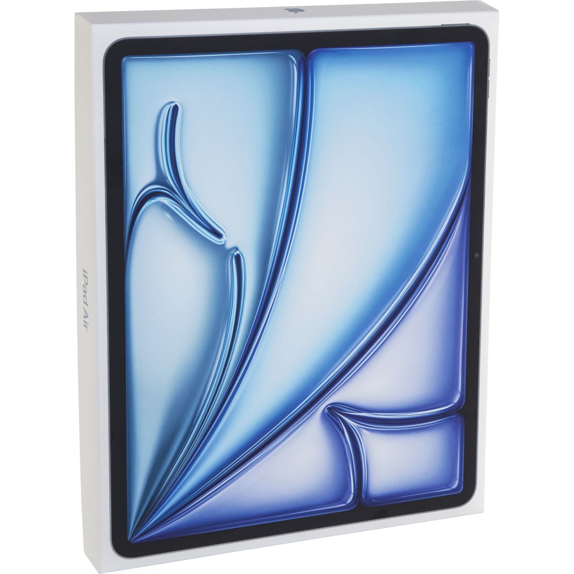 tablet, blau, box, iPad, verpackung