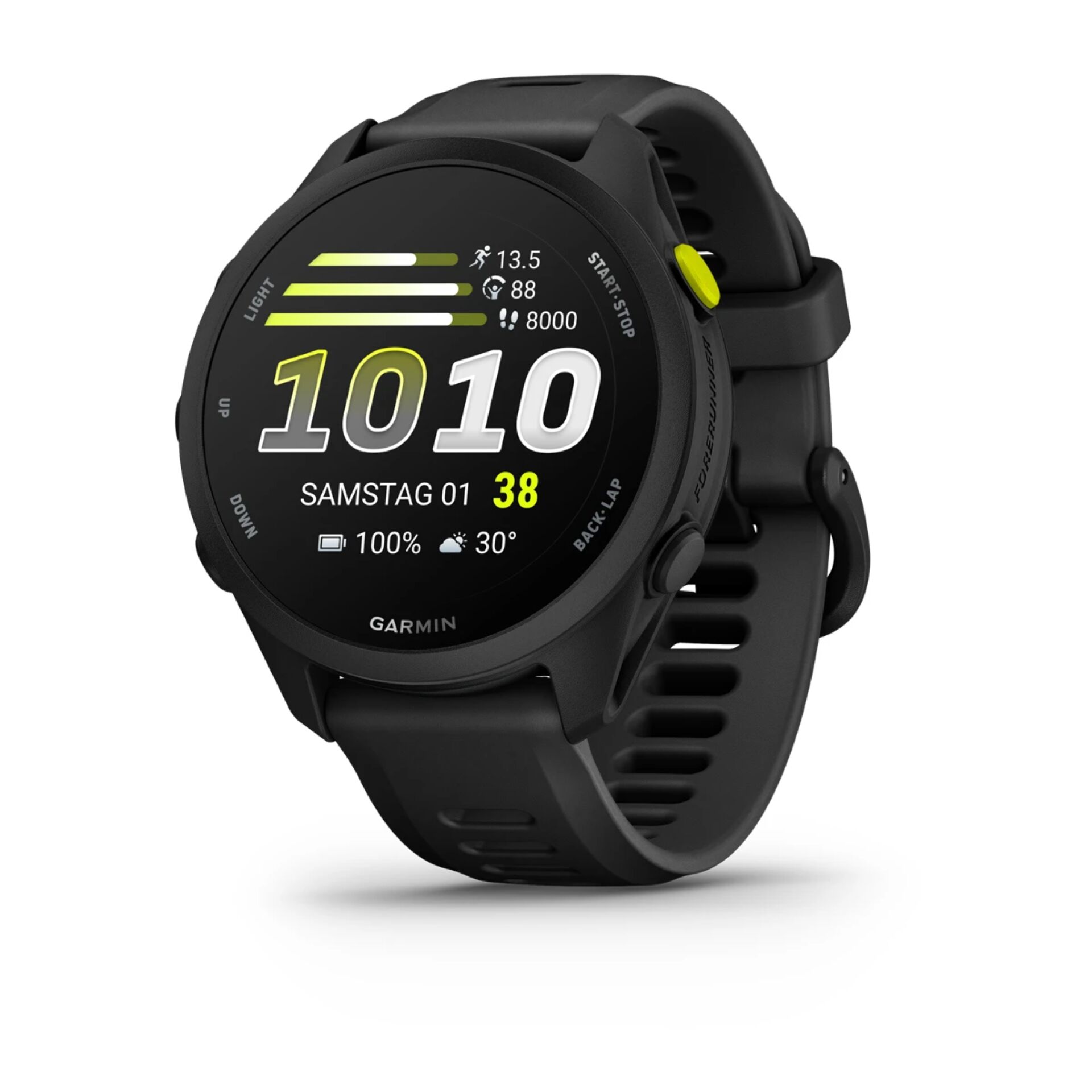 Smartwatch, Garmin, Schwarz, Herzfrequenz, GPS