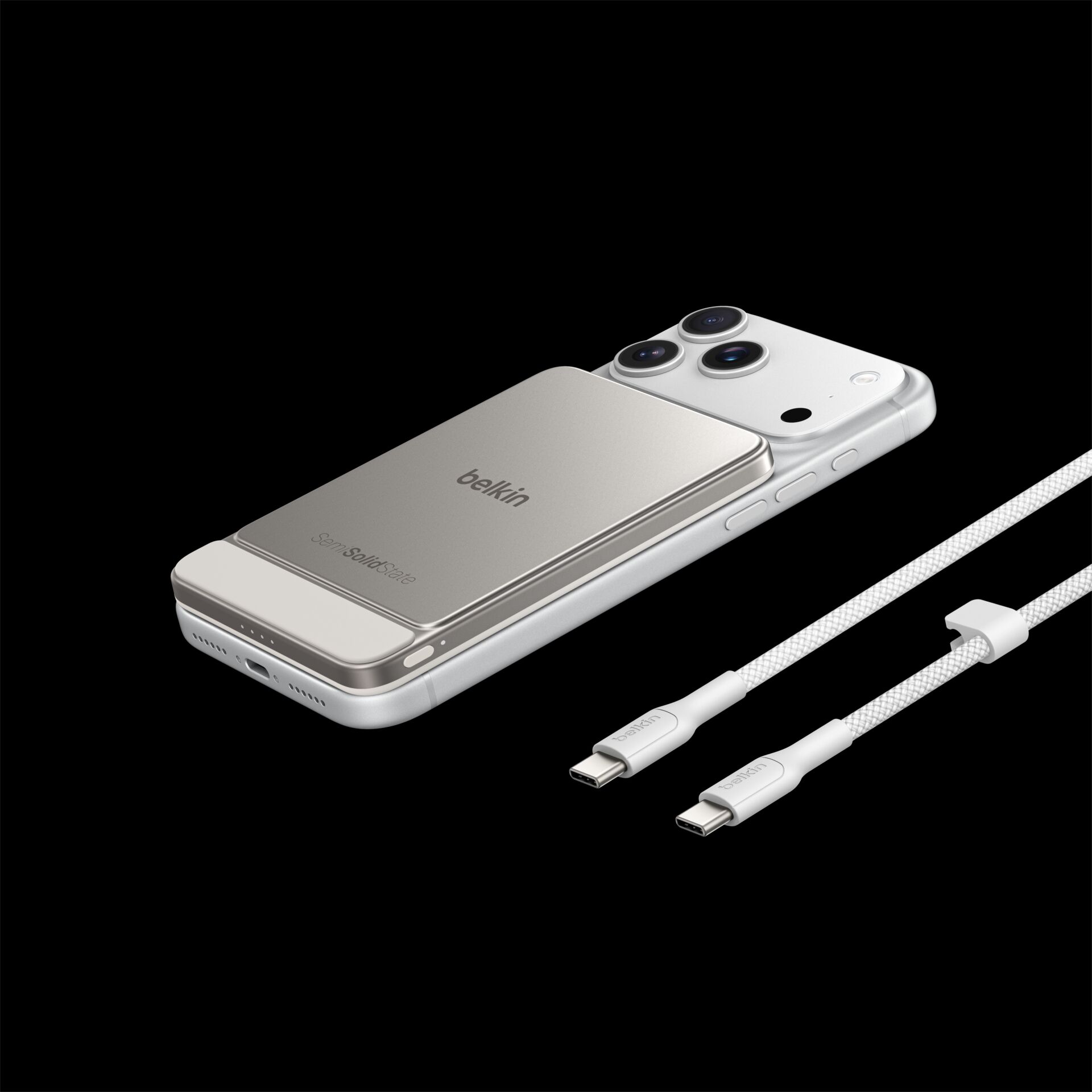 Handy, Smartphone, Triple-Kamera, Dünn, Ladekabel-Set
