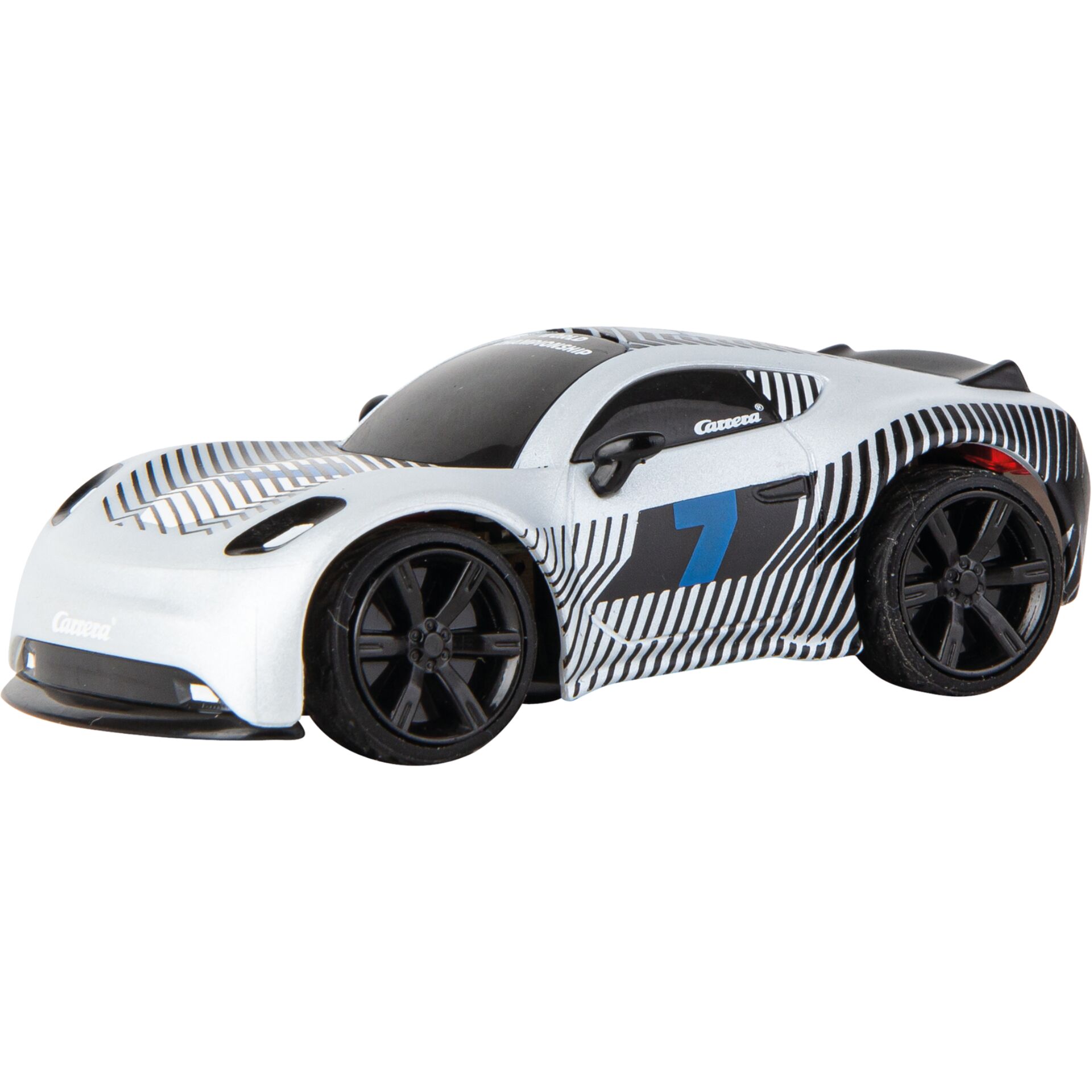 Spielzeugauto, Rennwagen, Zebrastreifen-Motiv, Fernsteuerung, McLaren