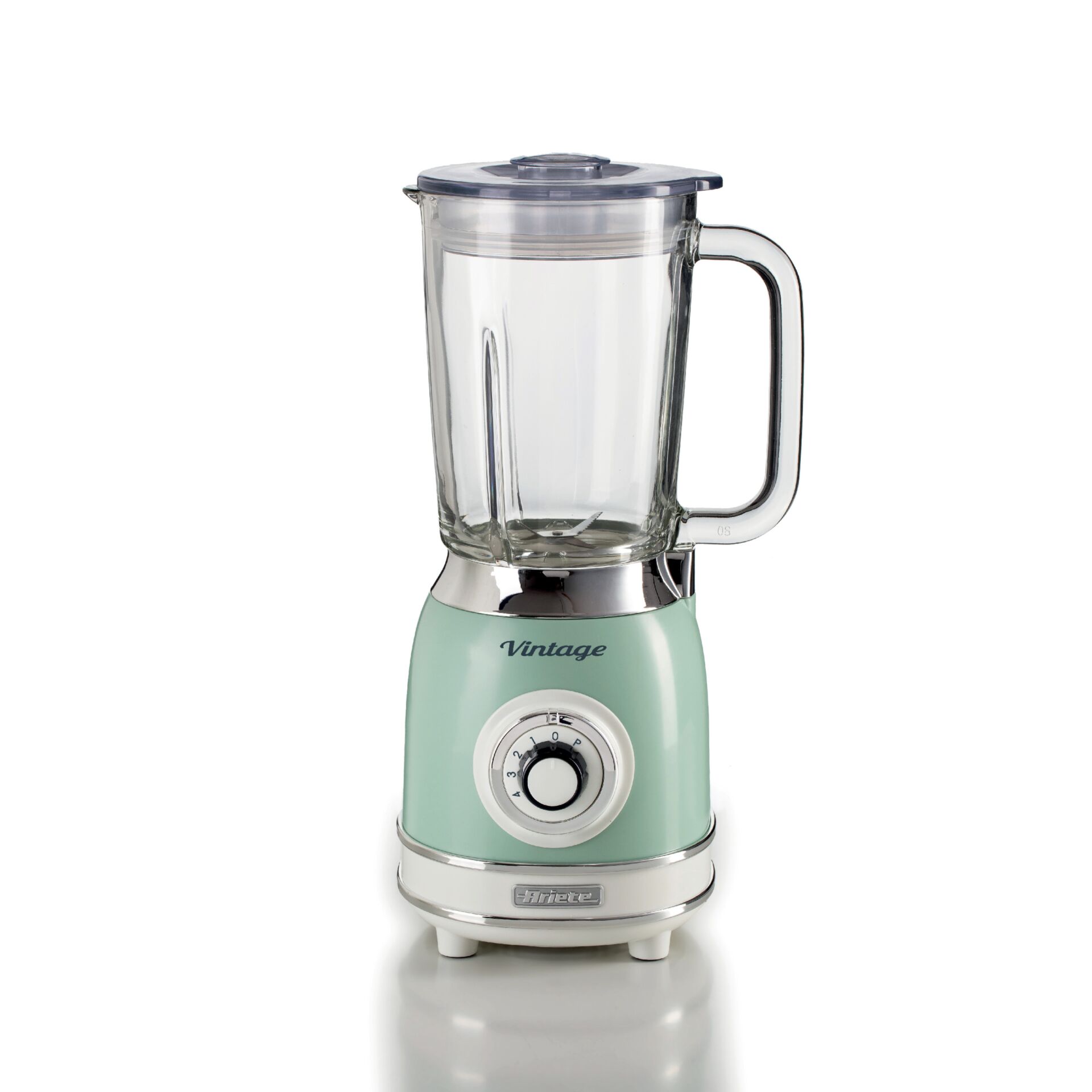 Gerät, Elektrisches Gerät, Mischer, Stabmixer, Mixer, Blender, Glasbehälter, Mintgrün, Küchenmaschine