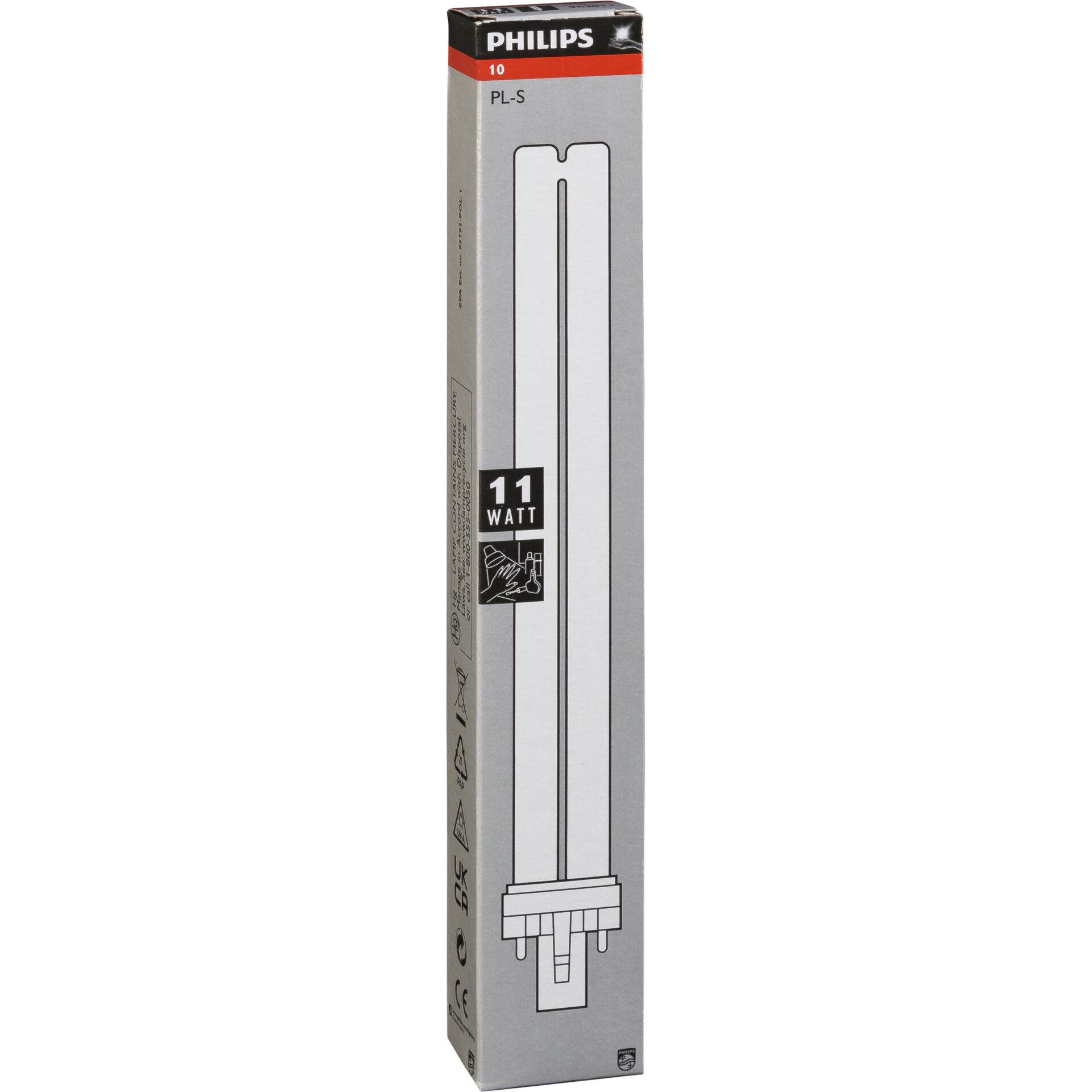 Philips UVA-Lampe PL-S 11W/10/2P  Actinic BL 2-Pin