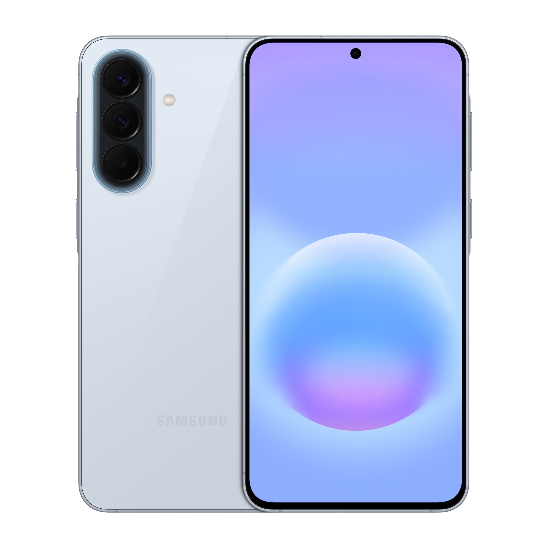Smartphone, Galaxy, Dreifachkamera, Flaches Display, Notch/Lochkamera oben