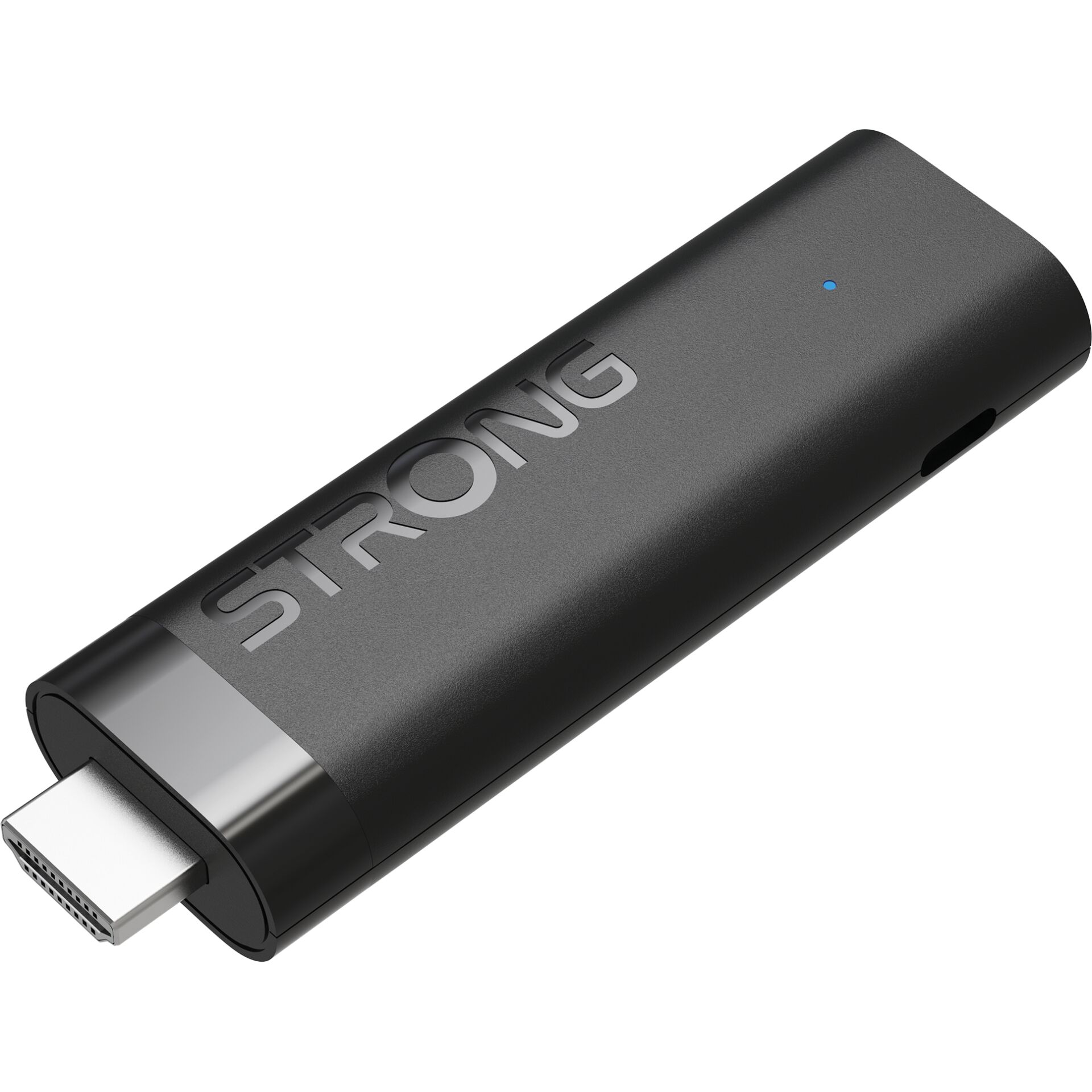 HDMI-Adapter, USB-C zu HDMI, kompakter Adapter, schwarz, metallisch