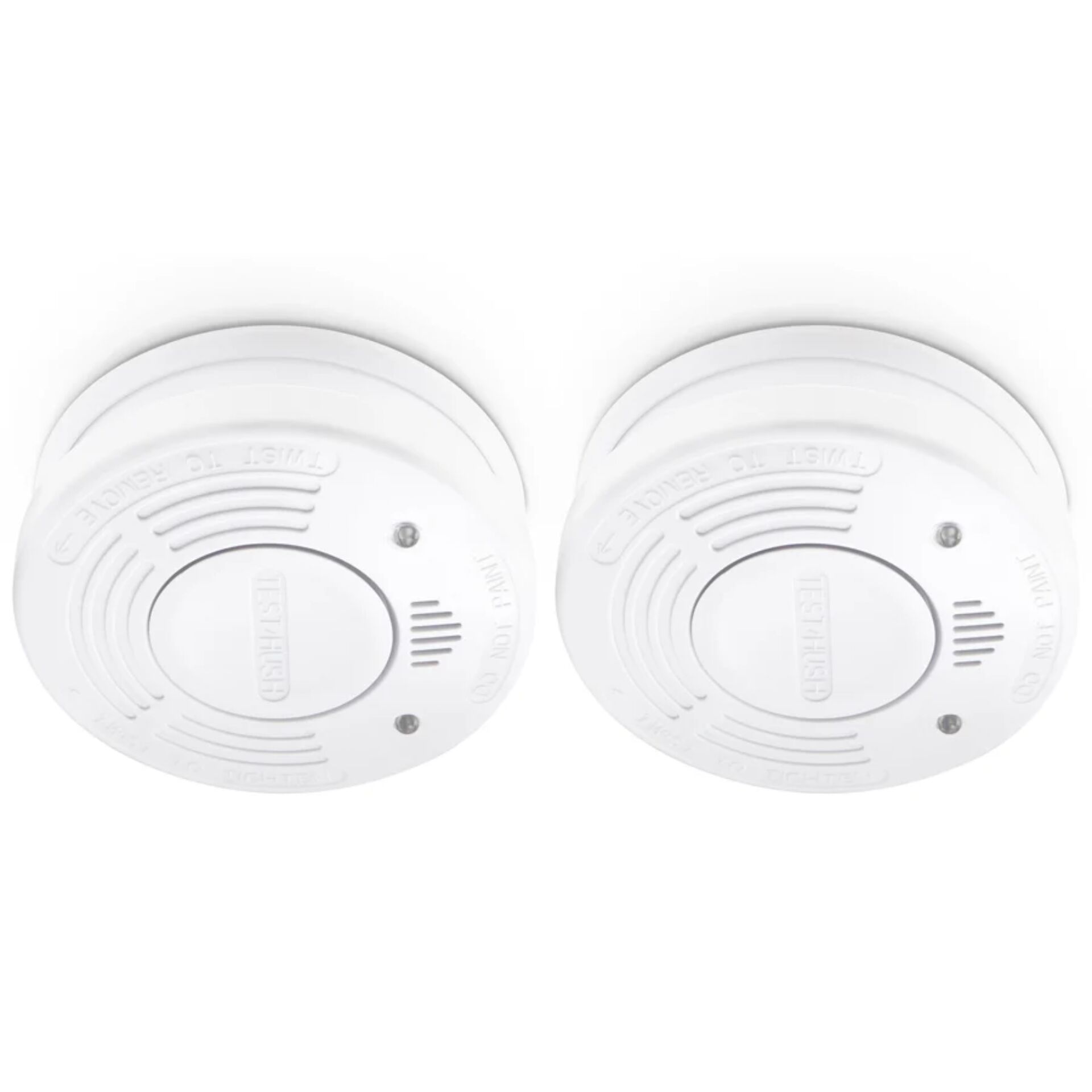 rauchmelder, smoke detector, dual alarm, kugelrand, weiß