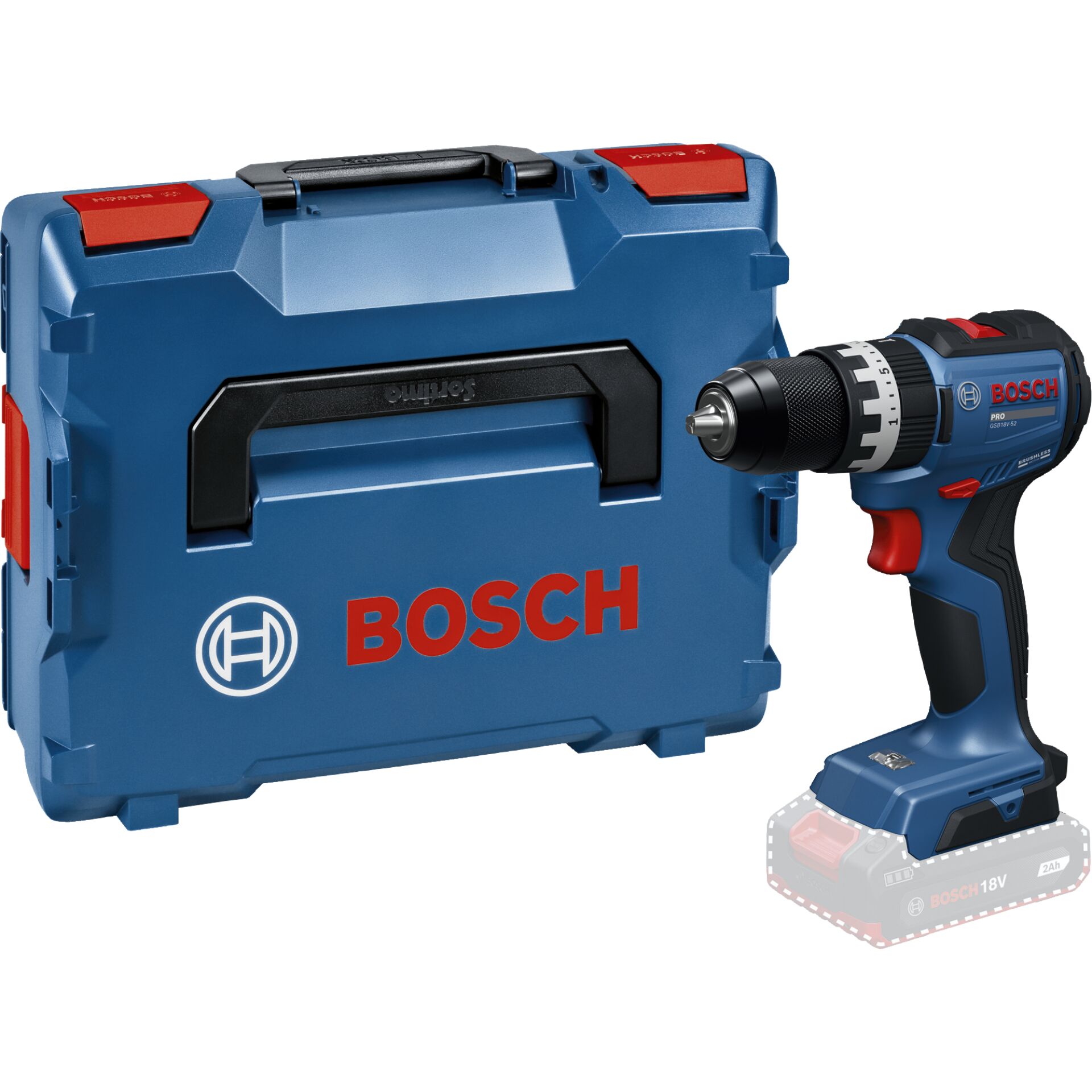 Akku-Bohrer, Schrauber, Koffer, 18V, Bosch
