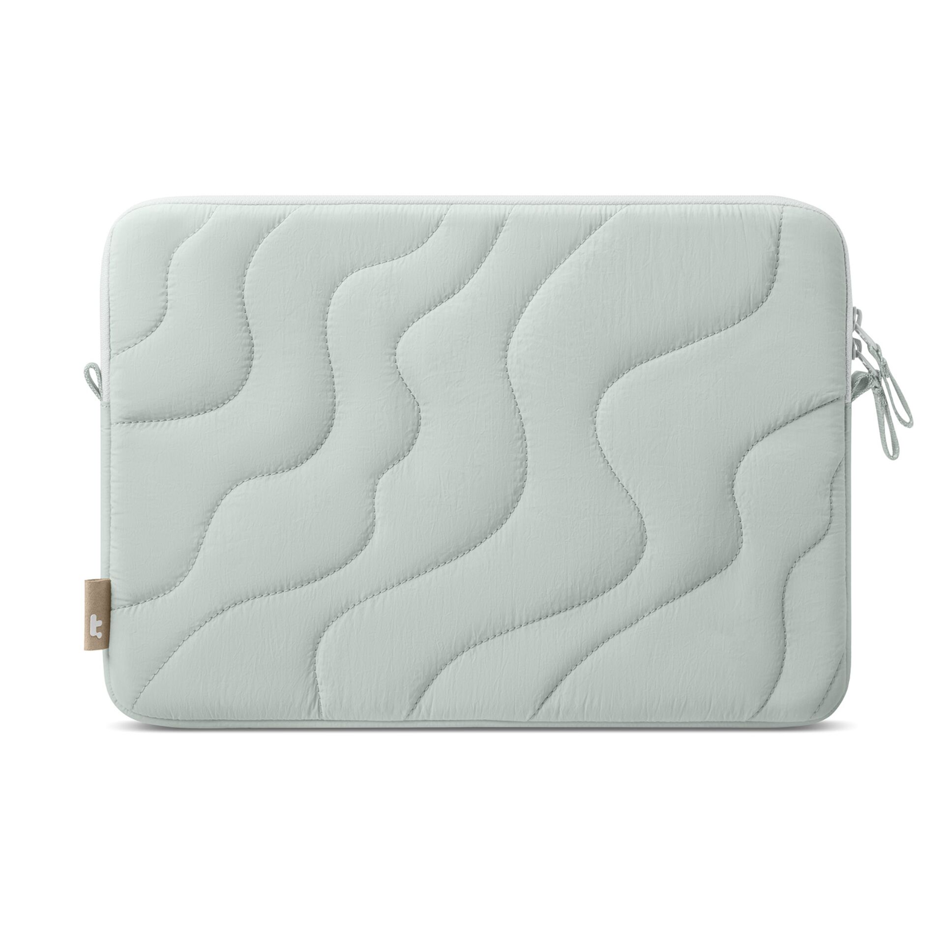 handtasche, Reißverschluss, gequiltet, blau, weiches Material