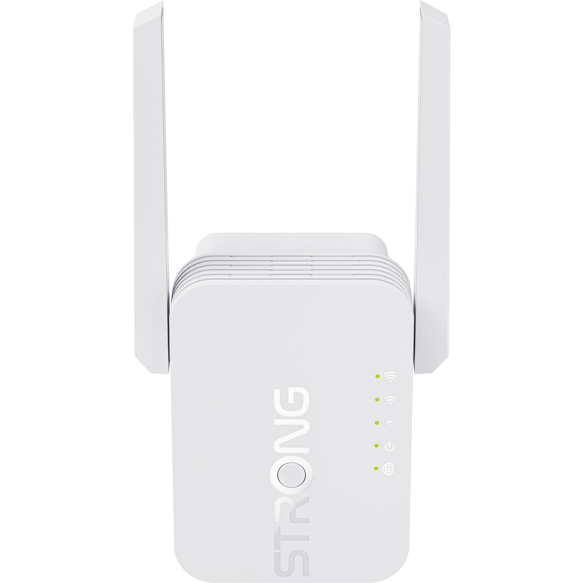 WLAN-Repeater, Router, Stromversorgung, weiß, Antennen