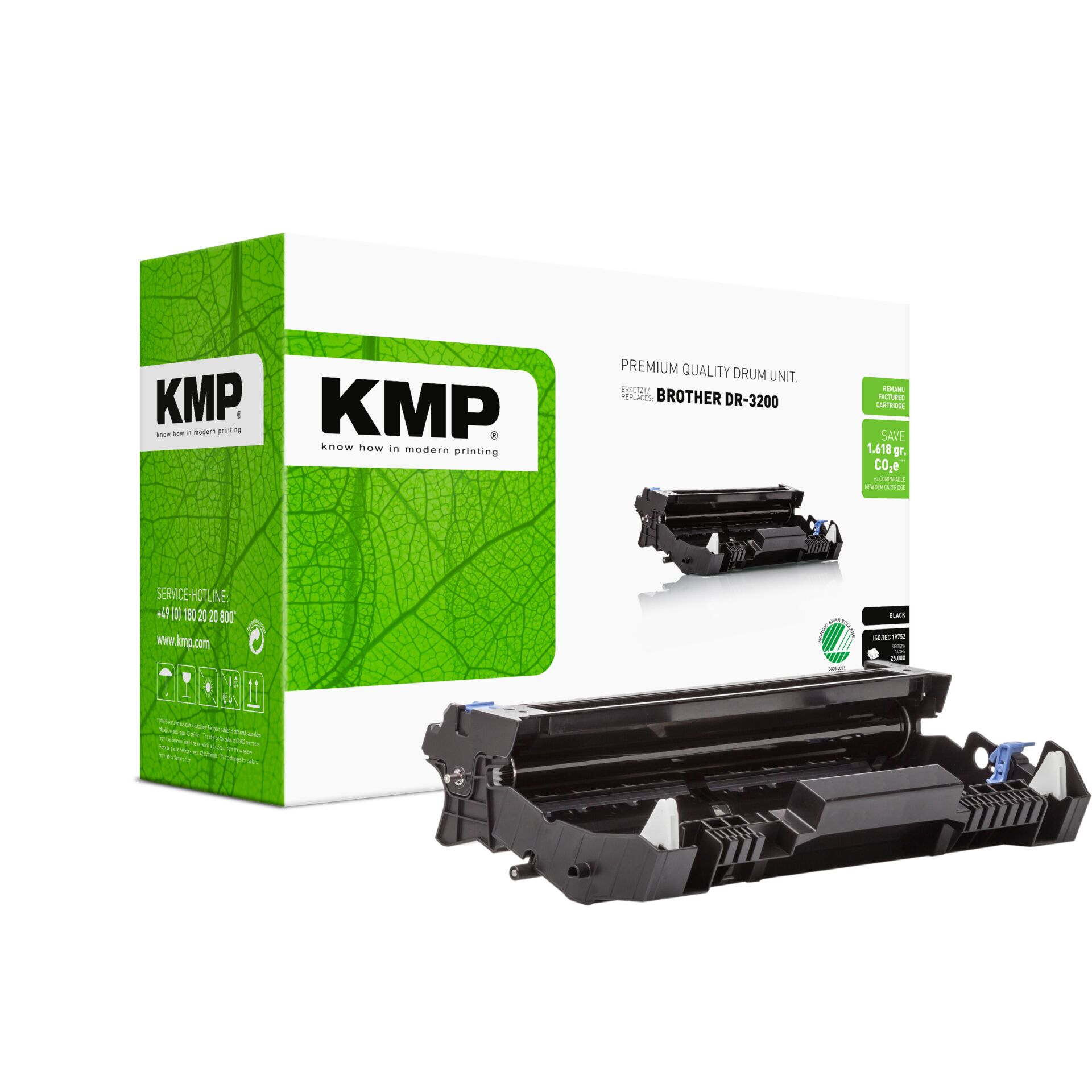 Adapter, Elektronik, Computer-Ausrüstung, Computerausrüstung, Toner, Drum-Einheit, Brother DR-3200, KMP, Kassette