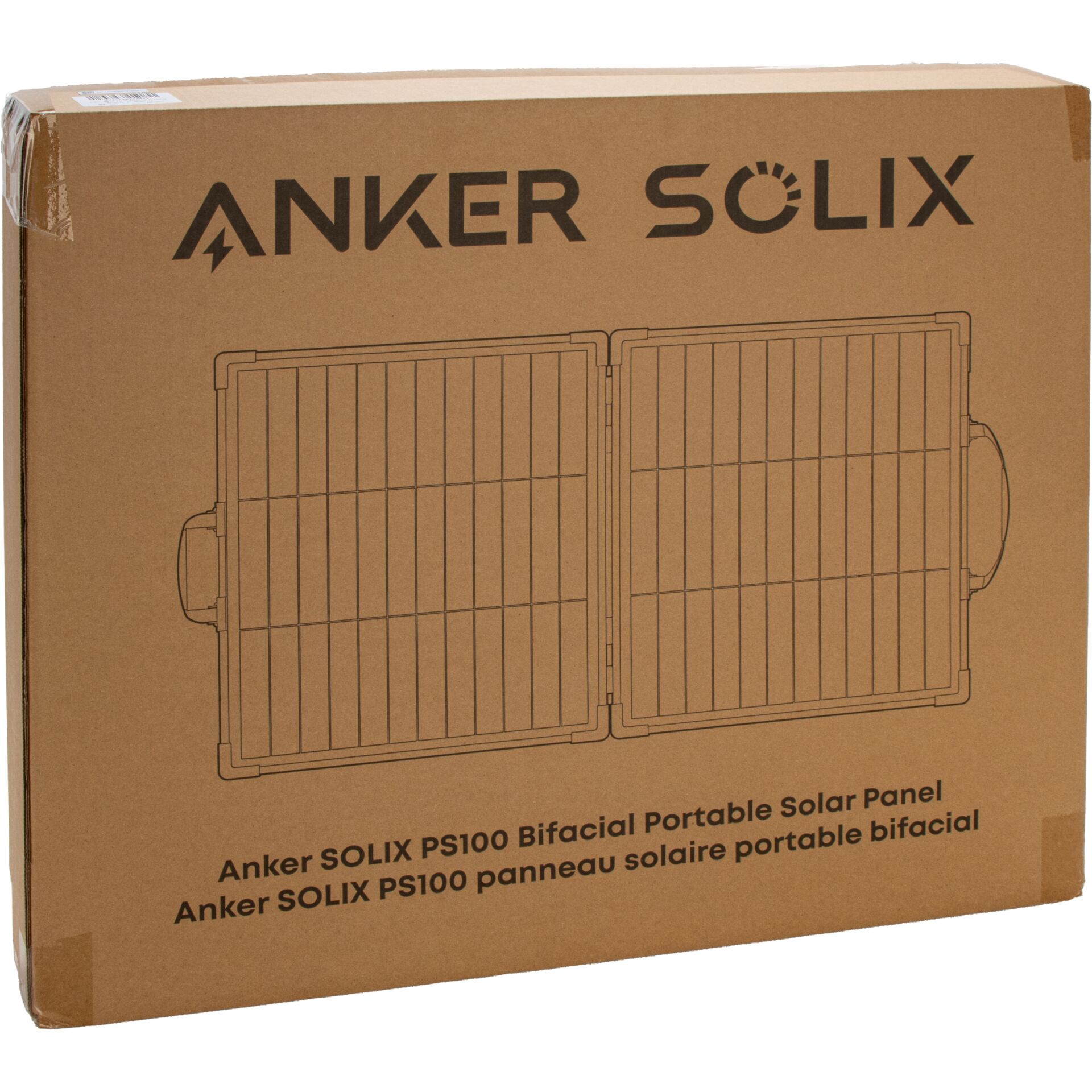 Solarmodul, Solarpanel, Tragbares Solarpanel, Klappbar, Kompaktpanel, Solarmodul, faltbares Panel, bifacial, tragbar, Solarladegerät