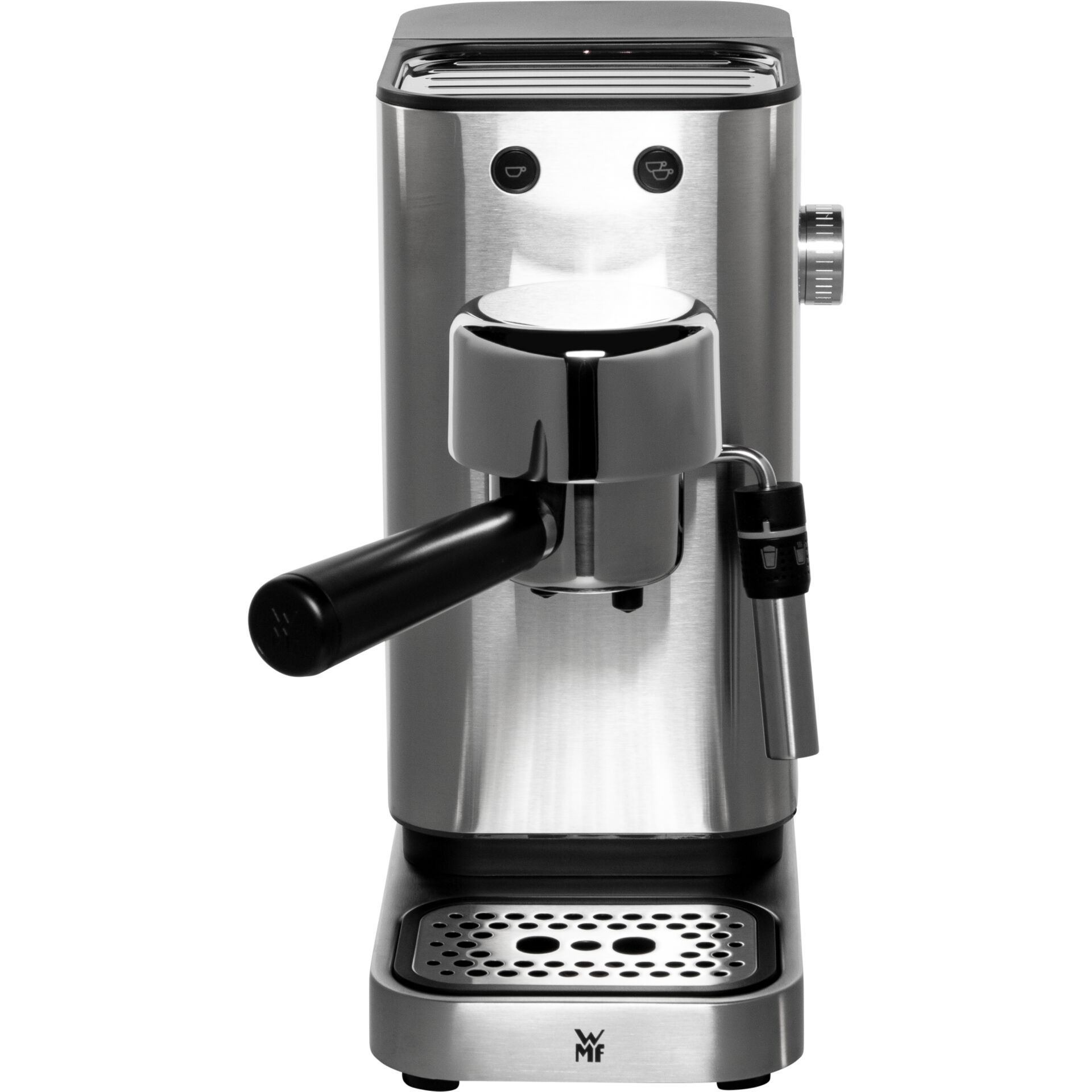Espresso Maschine, Starkes Metall, Portafilter, Wassertank, Dampfregler