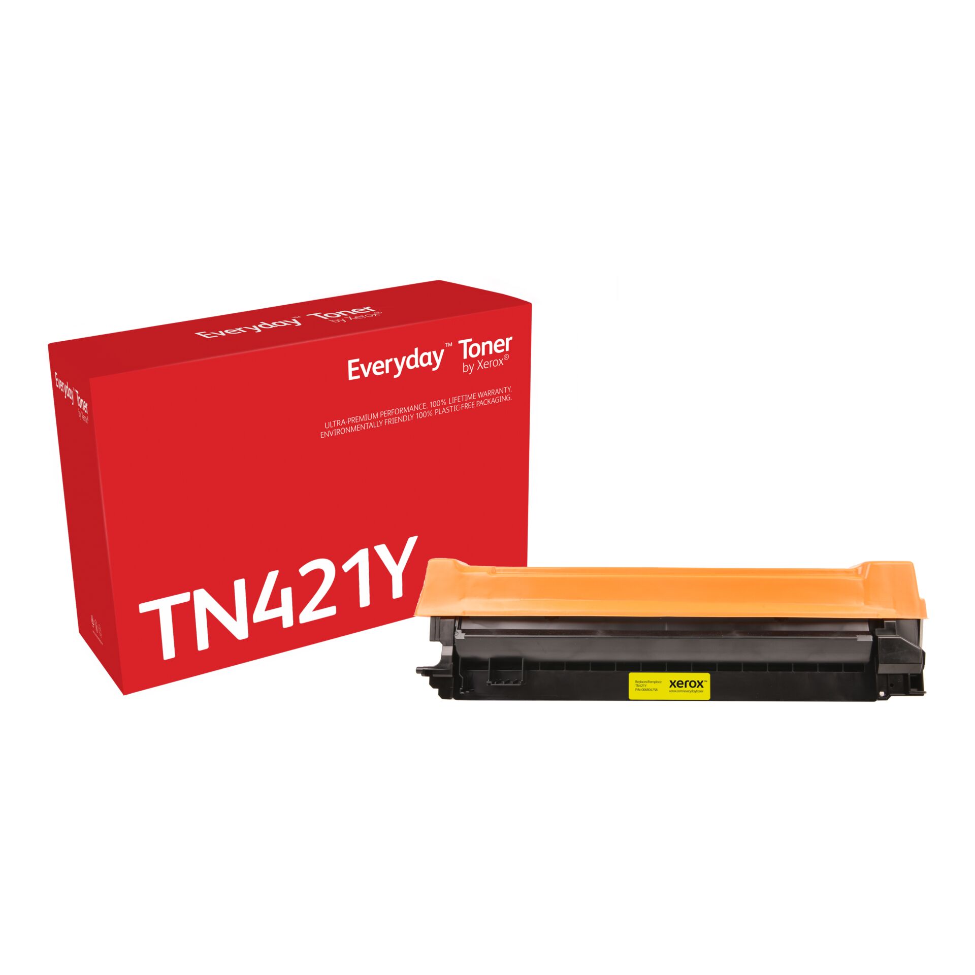 Toner, TN421Y, Kassette, Xerox, Duft