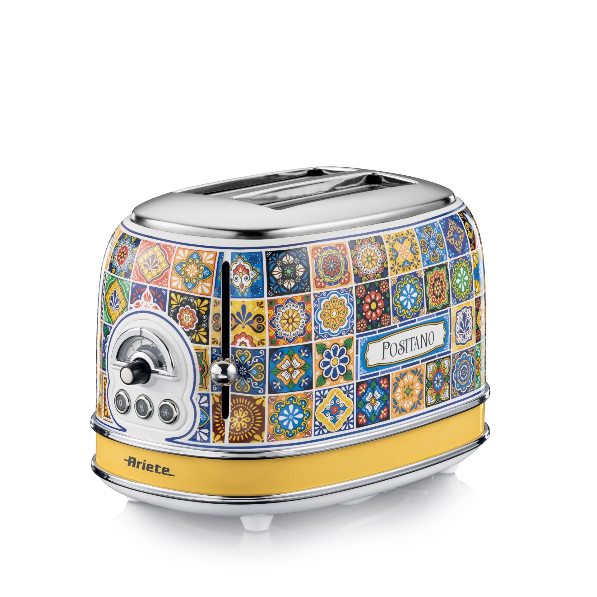 Toaster, Kunsttisch, Muster, Kachel, Gelb