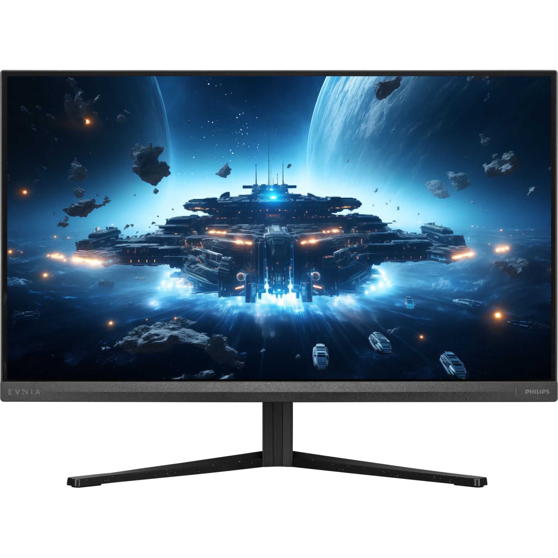 monitor, gaming monitor, ultrawide?, curved?, stand,  gaming monitor,  LED display,  RGB lighting,  ultra wide?,  space scene wallpaper