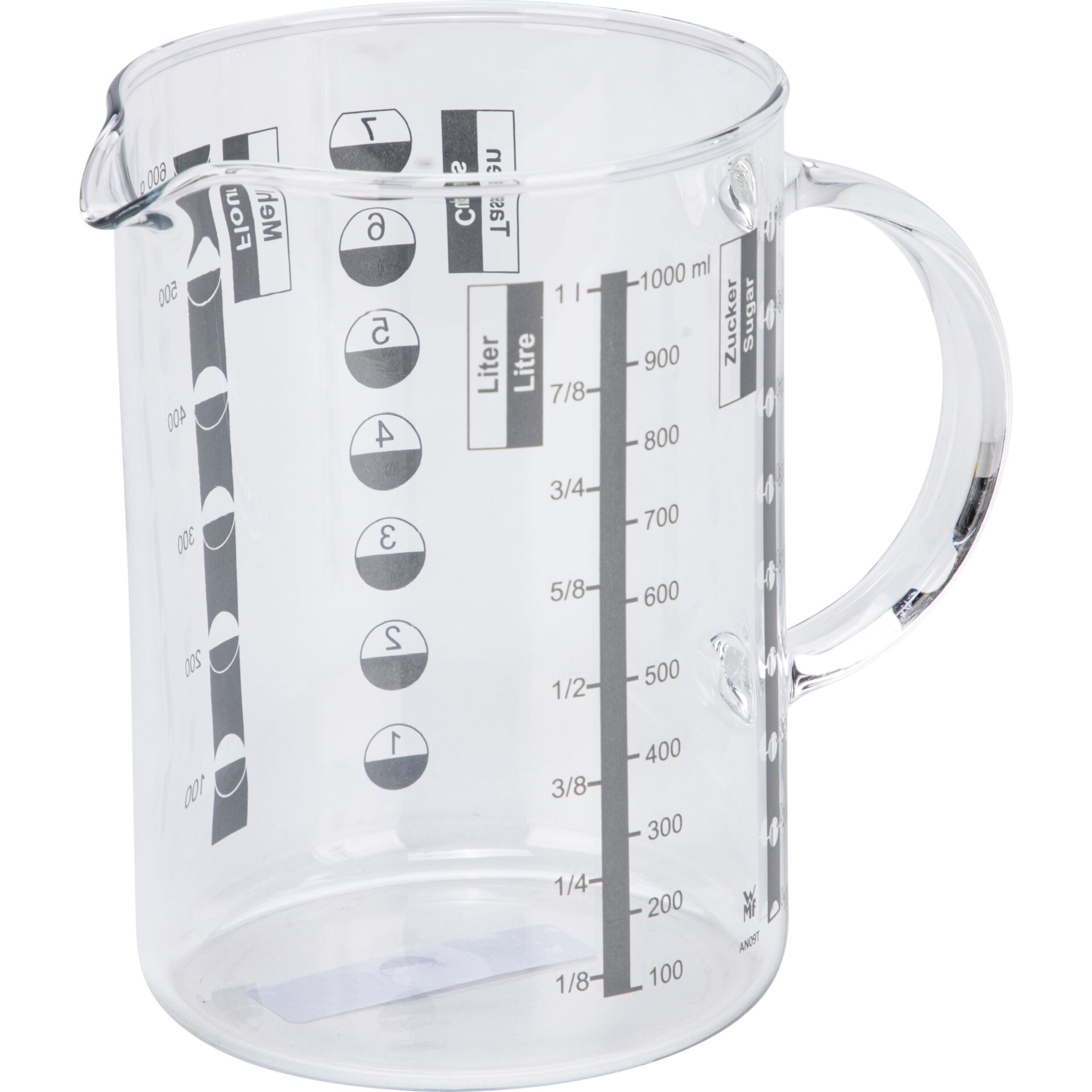 Messbecher, Glas, Messskala, Volumen, Küchenutensil