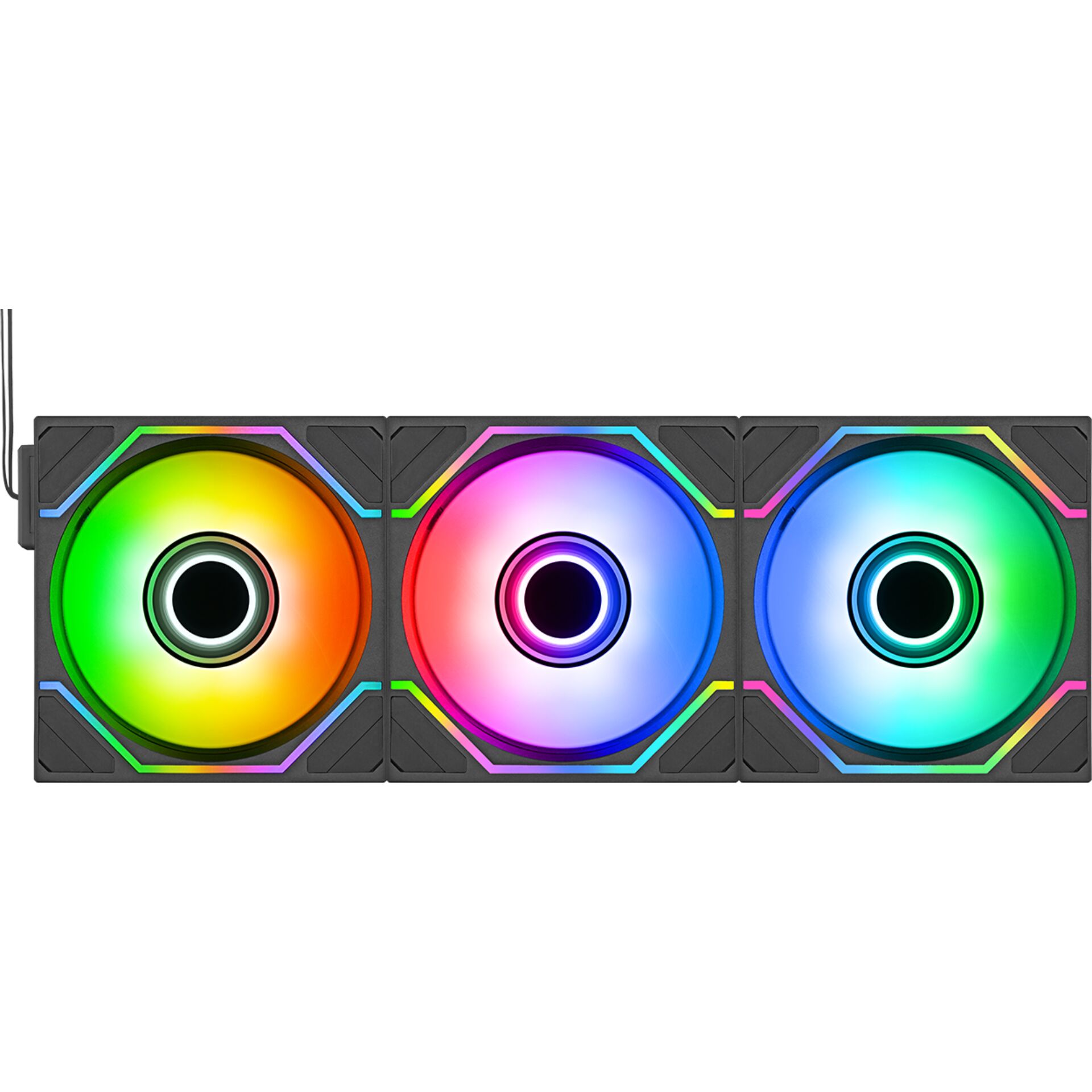 RGB, RGB-LED, 3x120mm, Computer-LED, Graphics-cooling