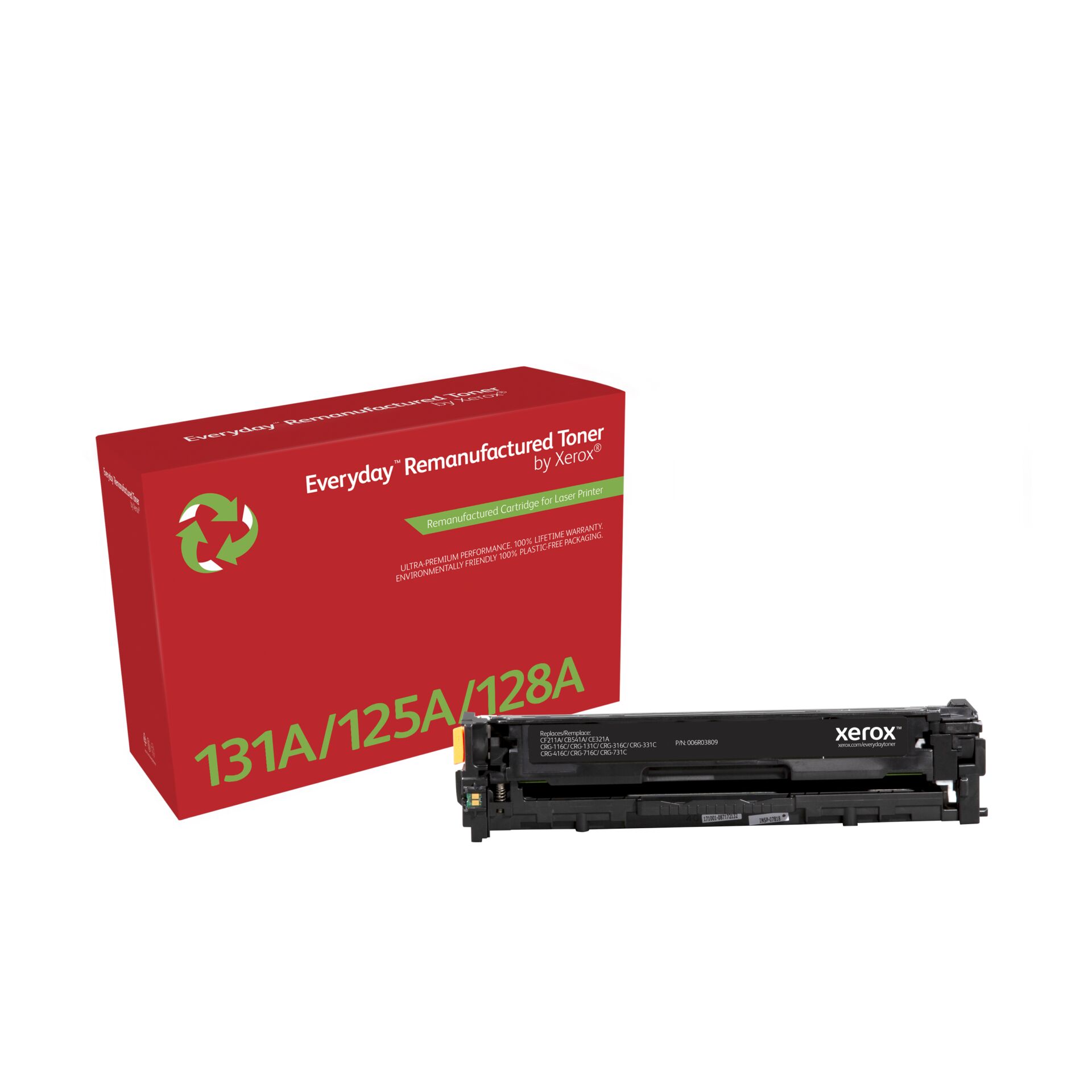 Tonerpatrone, Laserdrucker, Xerox, 131A/125A/128A, Aufbereitet