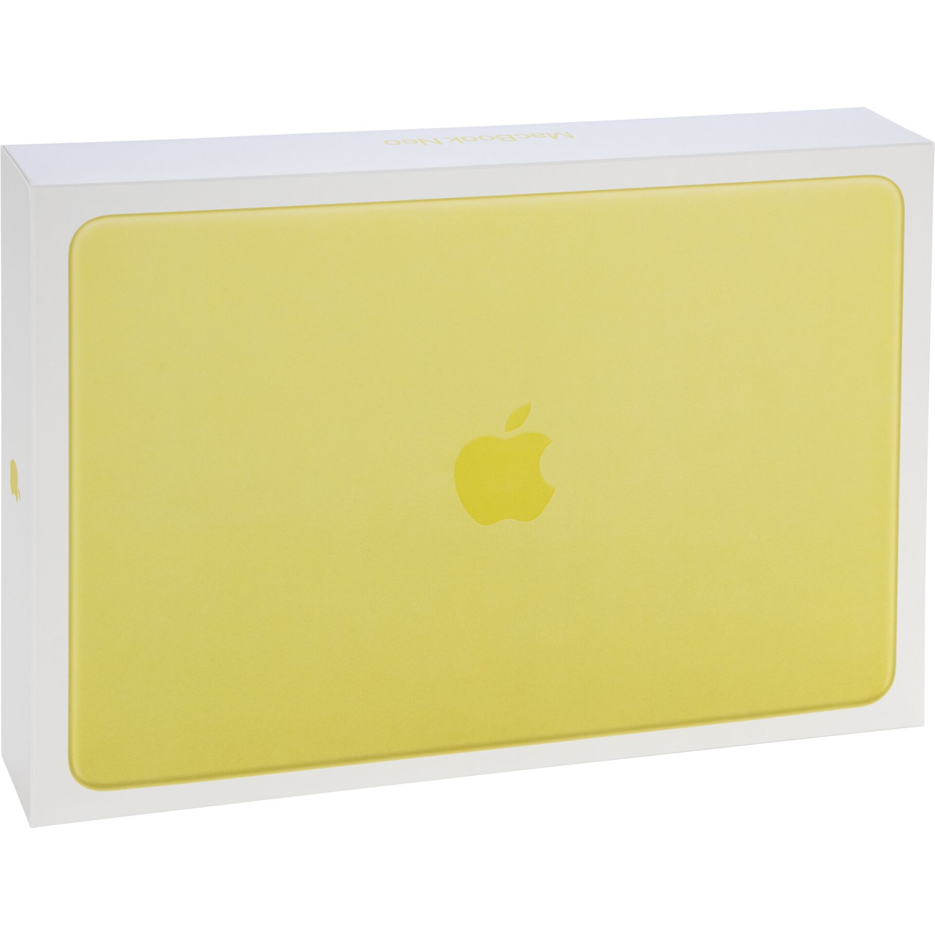 laptop, Box, Gelb, Apple-Logo, Kompakt