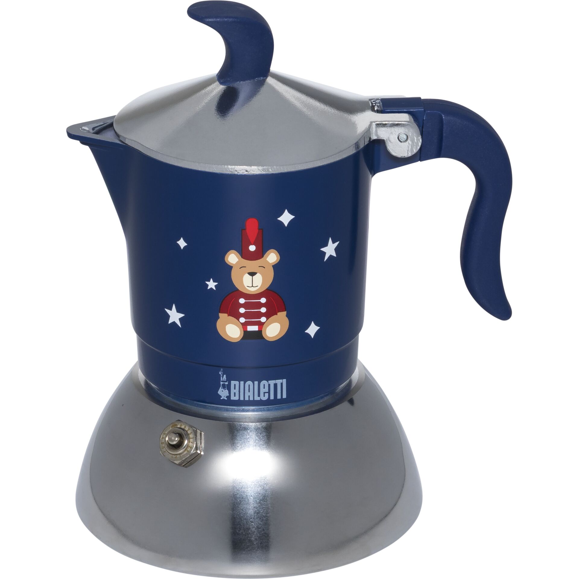 Kaffeekanne, Kaffeemantel, Türkisblau, Metall, Muri-Becher
