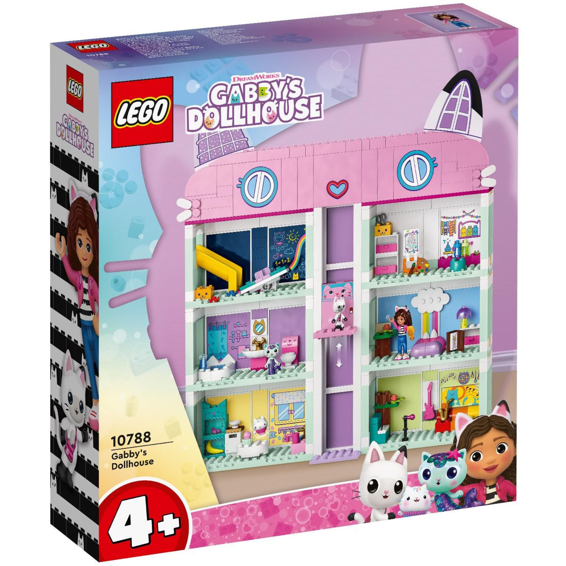 Lego, Puppenhaus, Gabbys, Rosa, Kinderzimmer