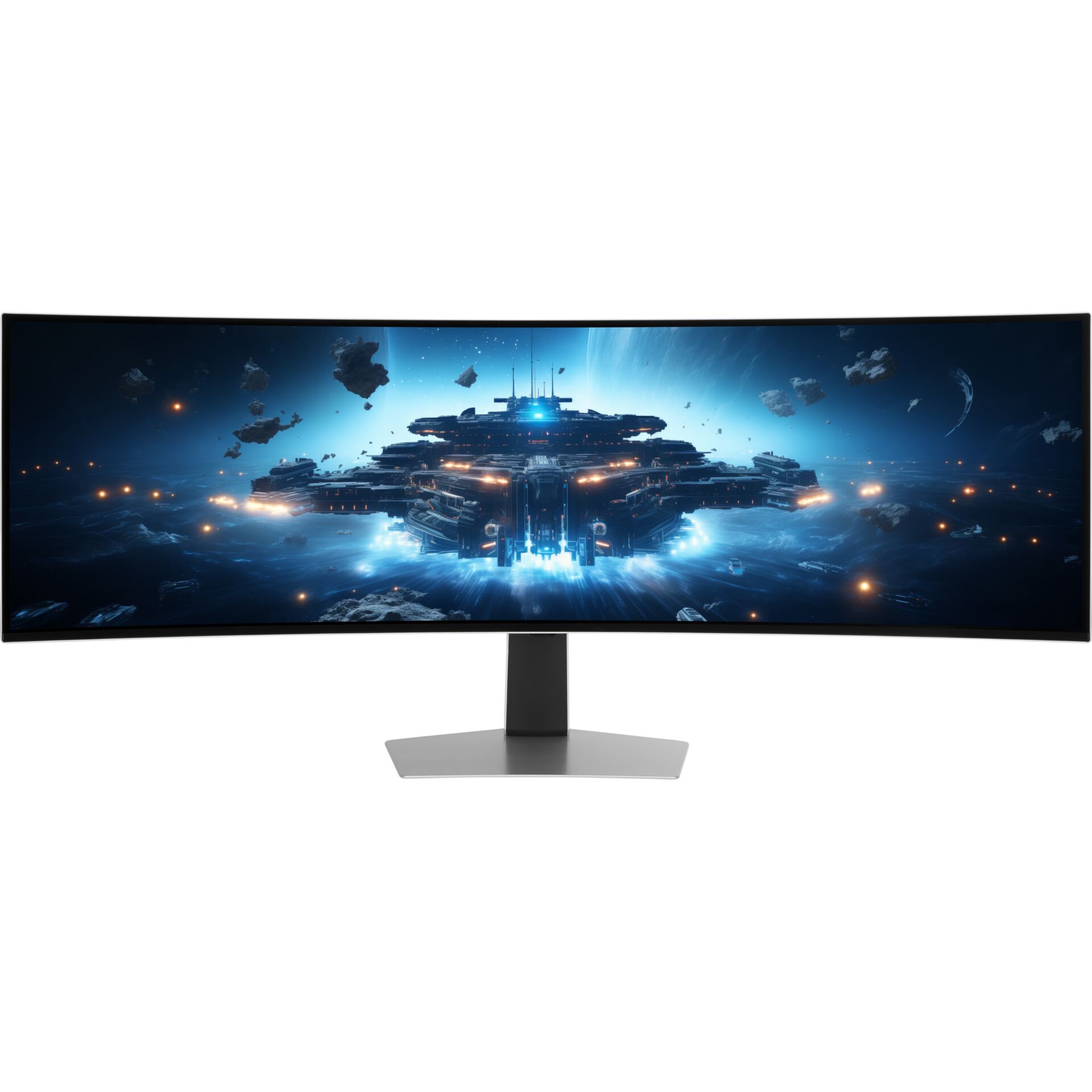 Curved monitor, Ultrawide, Gaming monitor, LED lighting, Slim stand