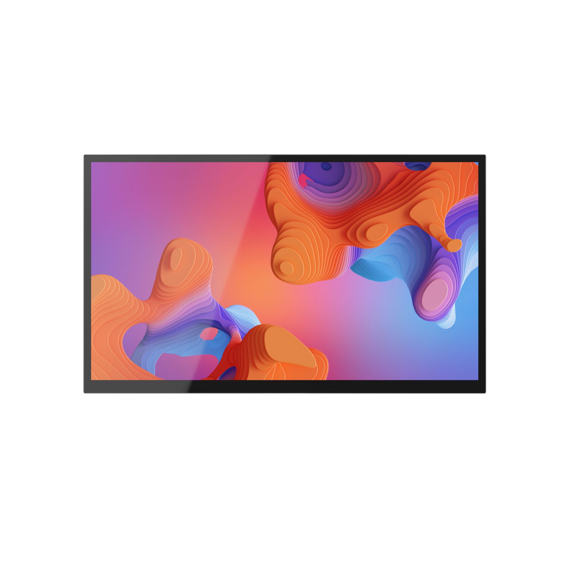 Monitor, LED, Display, Rahmenlos, Mehrfarbig