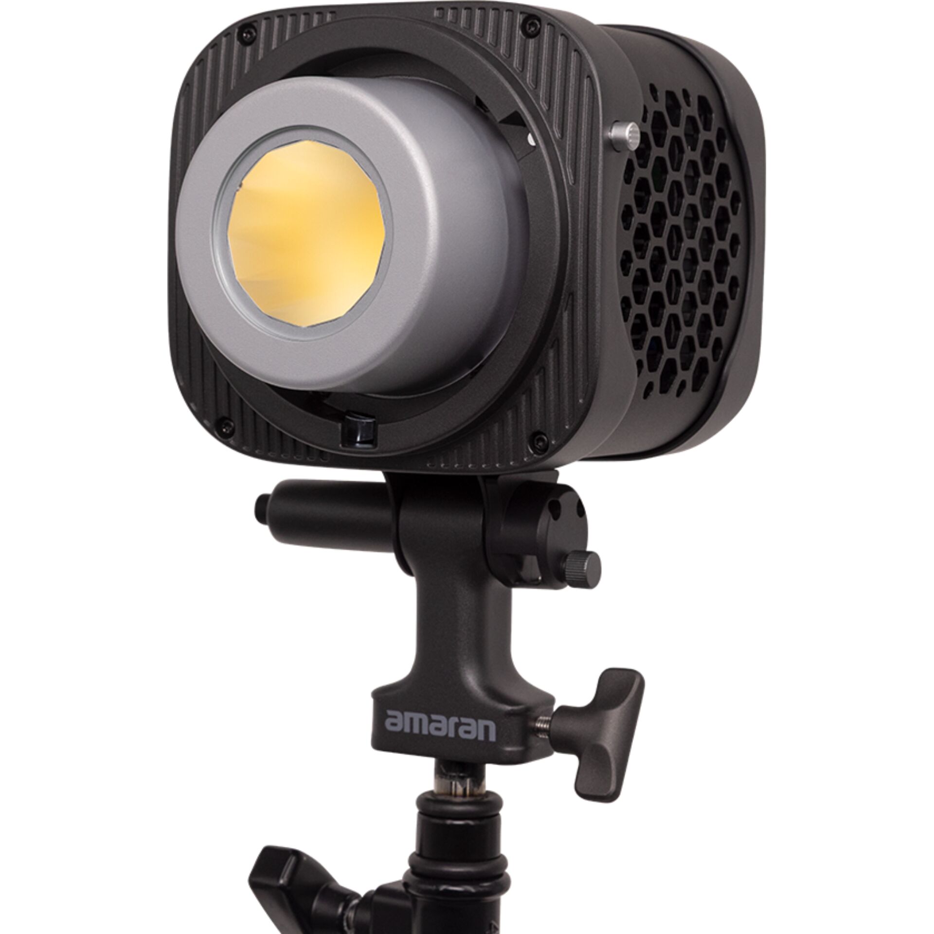 LED-Licht, Studio-Licht, Foto Beleuchtung, Glühen, fokussiert, Stativkopf
