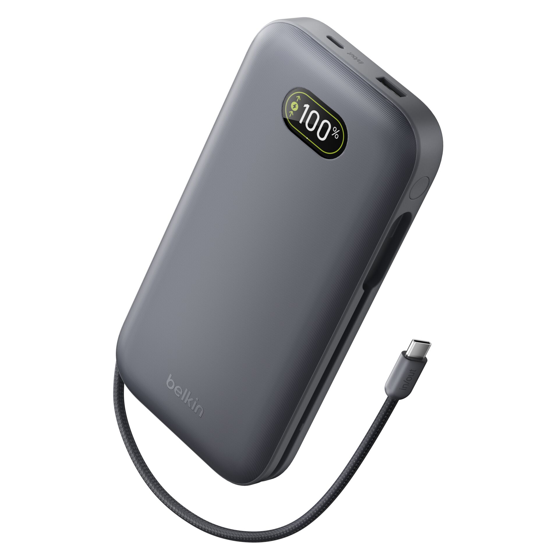 Powerbank, Powerbank kabellos, USB-C, Qi-Ladegerät, Lithiumbatterie