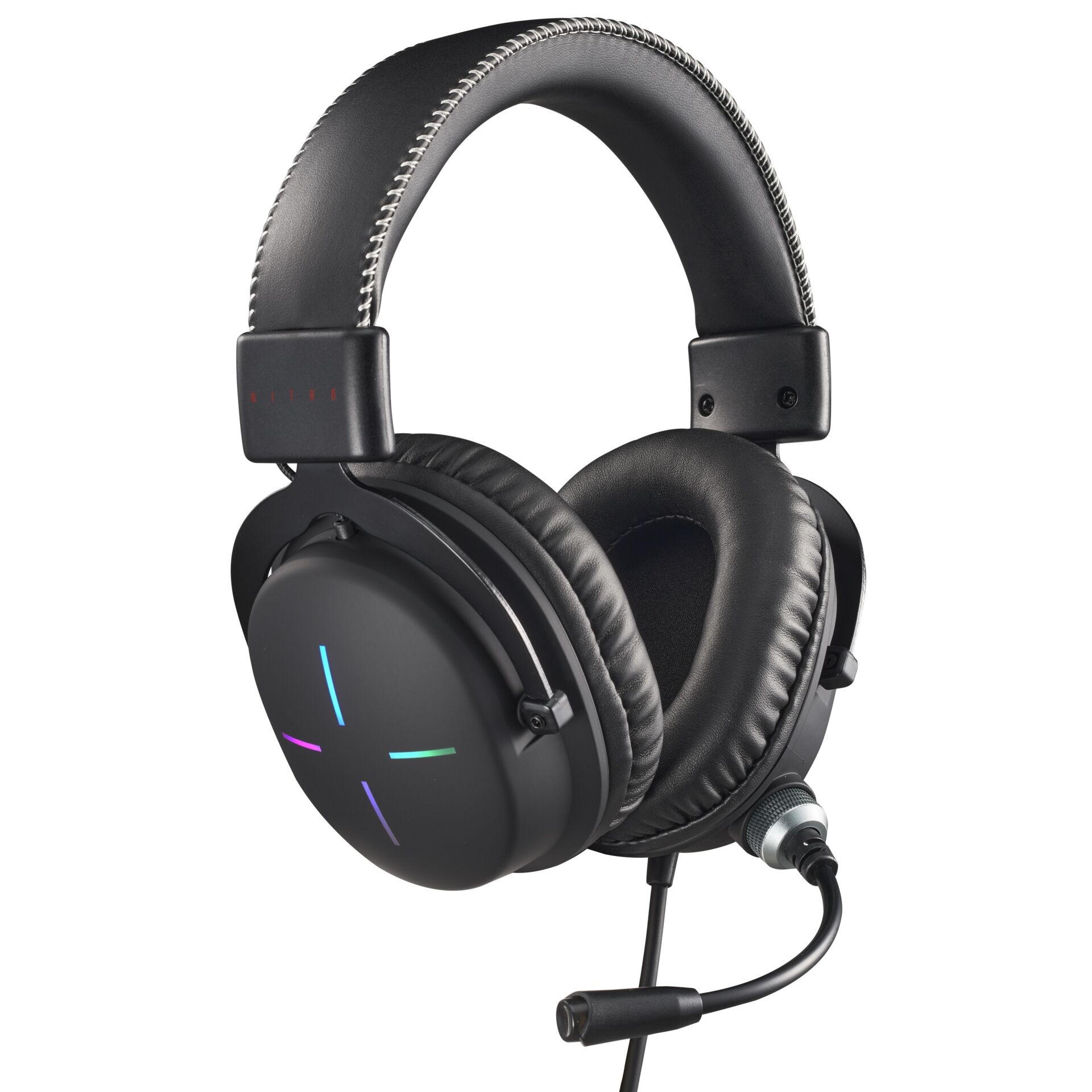 Kopfhörer, Over-Ear, USB-Gaming, RGB-Beleuchtung, Kabelgebunden