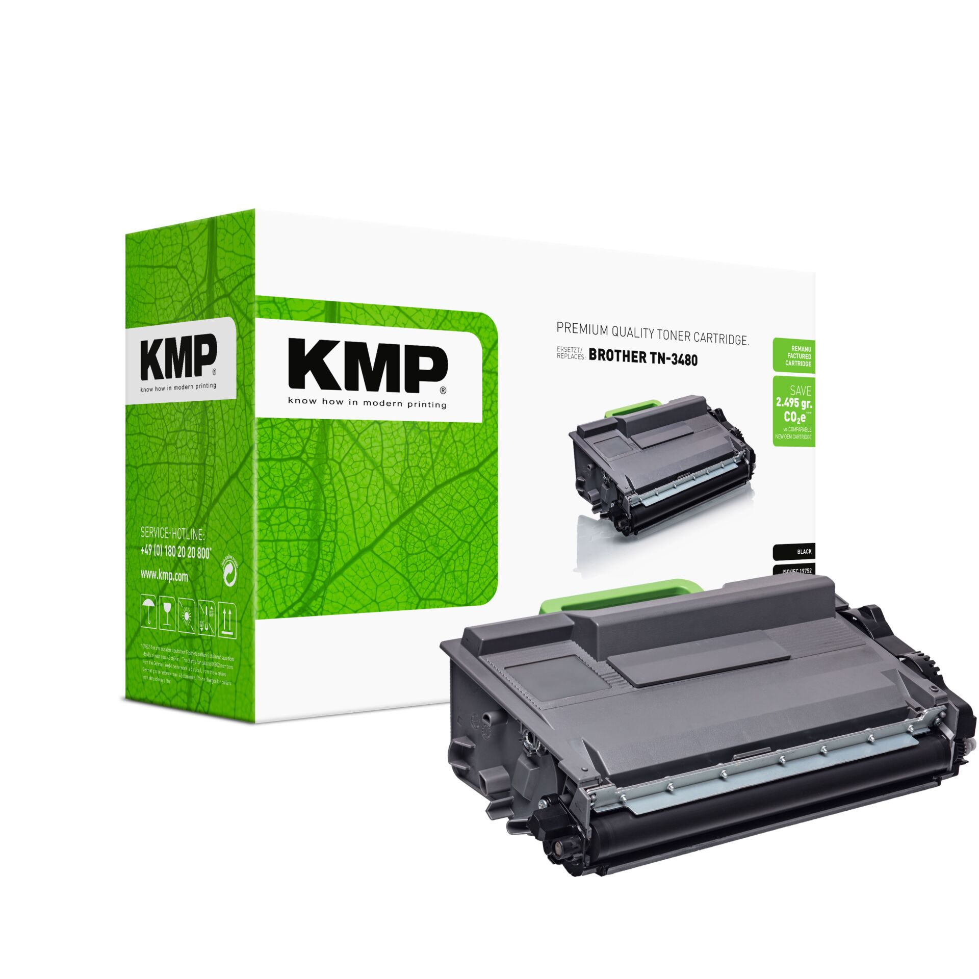 Computerausrüstung, Elektronik, Hardware, Maschine, Adapter, Tonerpatrone, Toner BB, Druckerpatrone, Brother TN-3480, Schwarz-toner