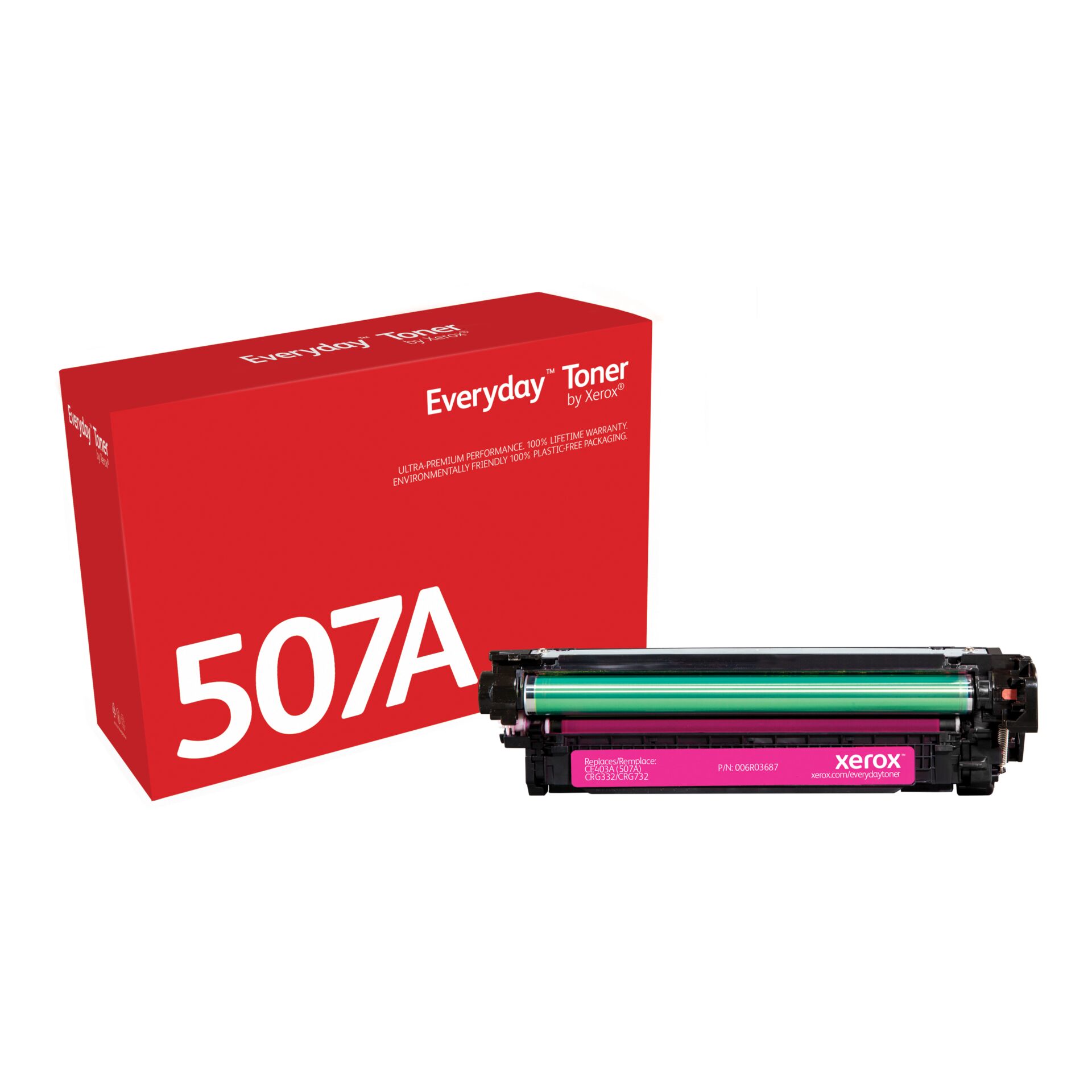 Toner, Kassette, Laserdrucker, Magenta-Tonerkassette, Verpackt