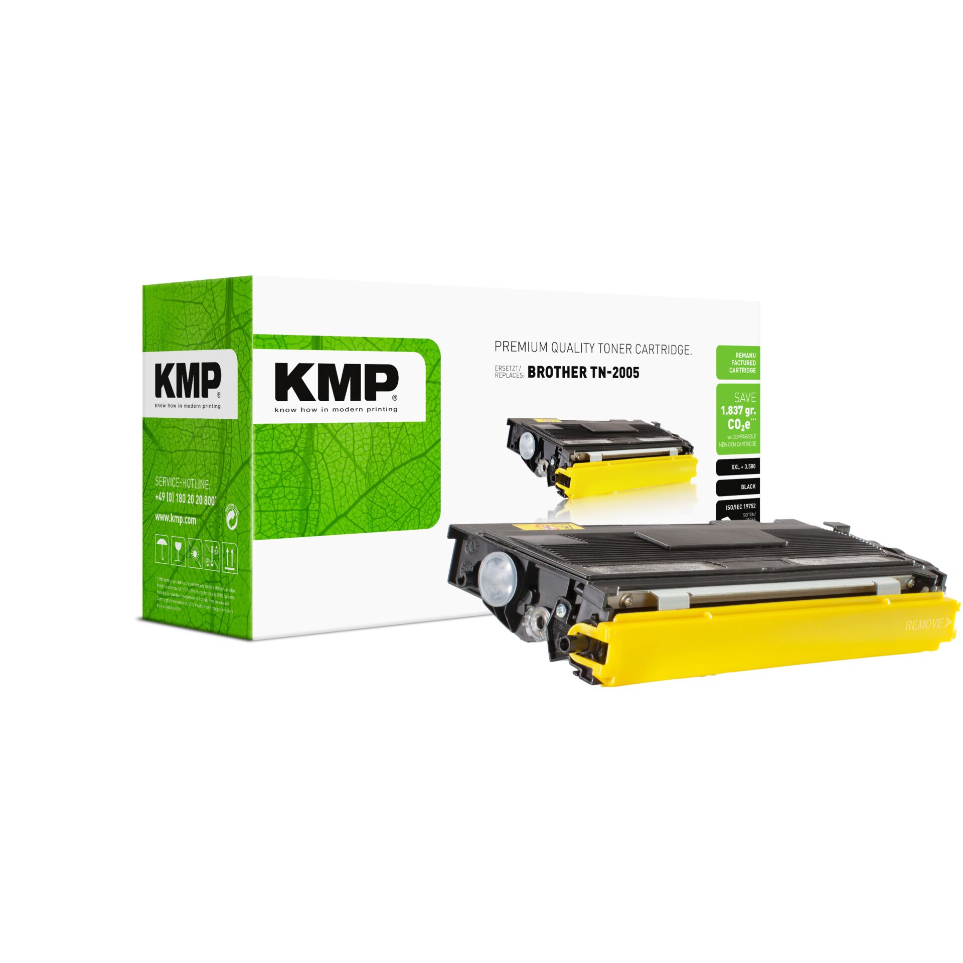 Computerausrüstung, Maschine, Rad, Werbung, Toner Cartridge, Yellow Toner, Printer Accessory, KMP, Toner Box