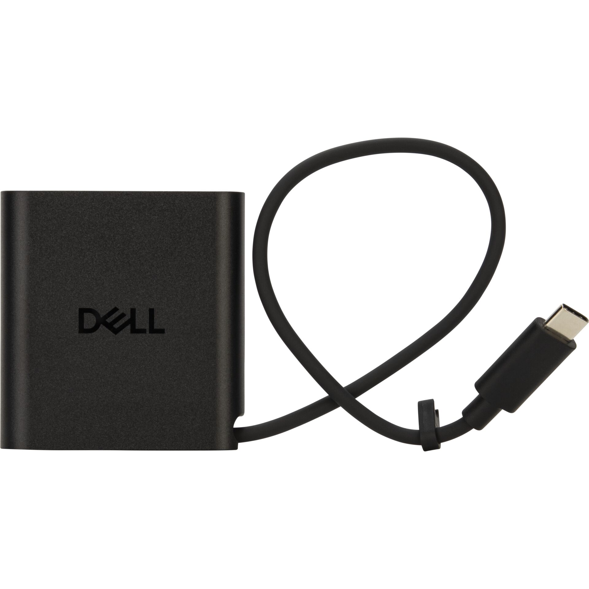 laptop-adapter, USB-C, Dell, schwarz, Ladegerät