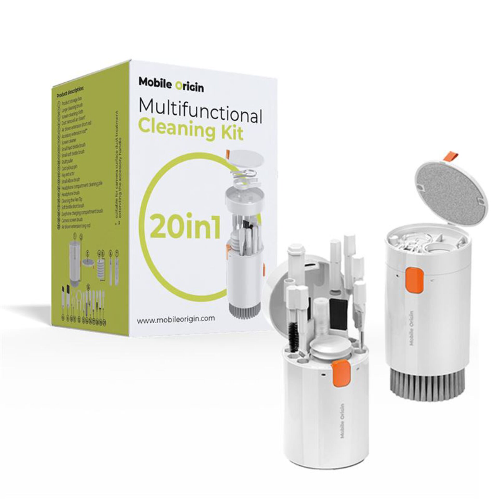 Multifunktional, Reinigungsset, 20in1, kabellos, Organizer