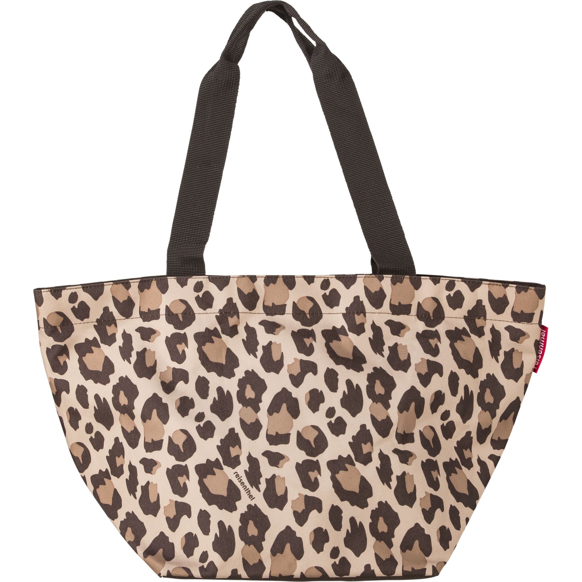 Tasche, Leopardenmuster, Tagesbag, Stofftasche, Tragetasche