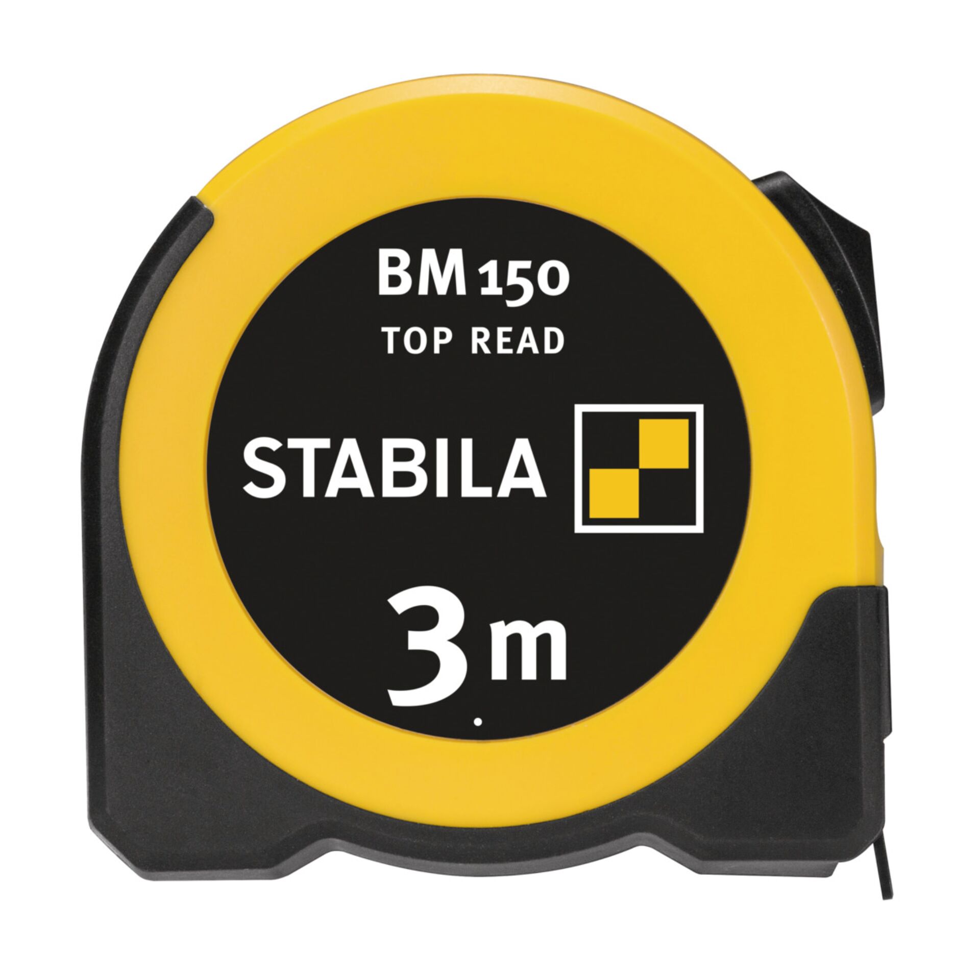 Maßband, Messband, 3 Meter, Stabila BM 150, Schwarz-Gelb