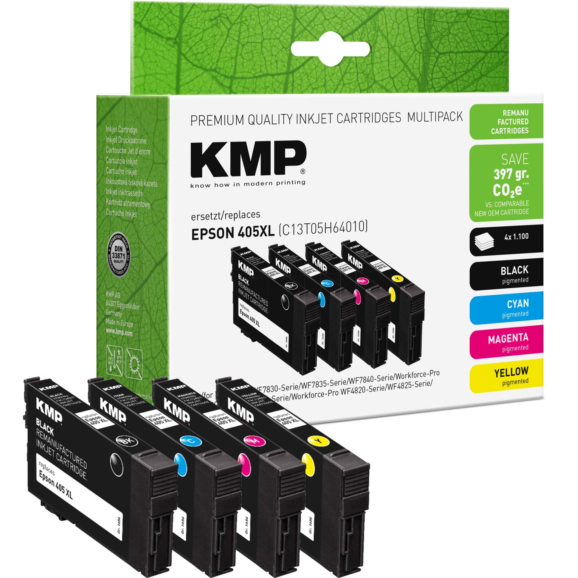 QR Kode, tinte, patronen, inkjet, multipack, EPSON 405XL