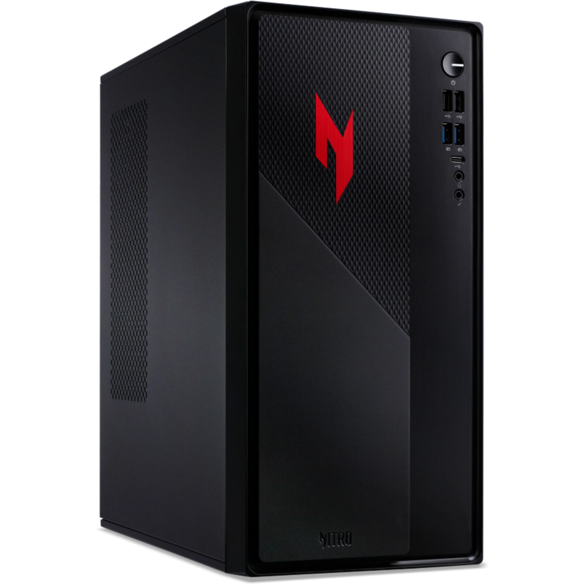 PC-Gehäuse, Gaming-Gehäuse, ATX, Schwarz, Vordere Bajonettblende