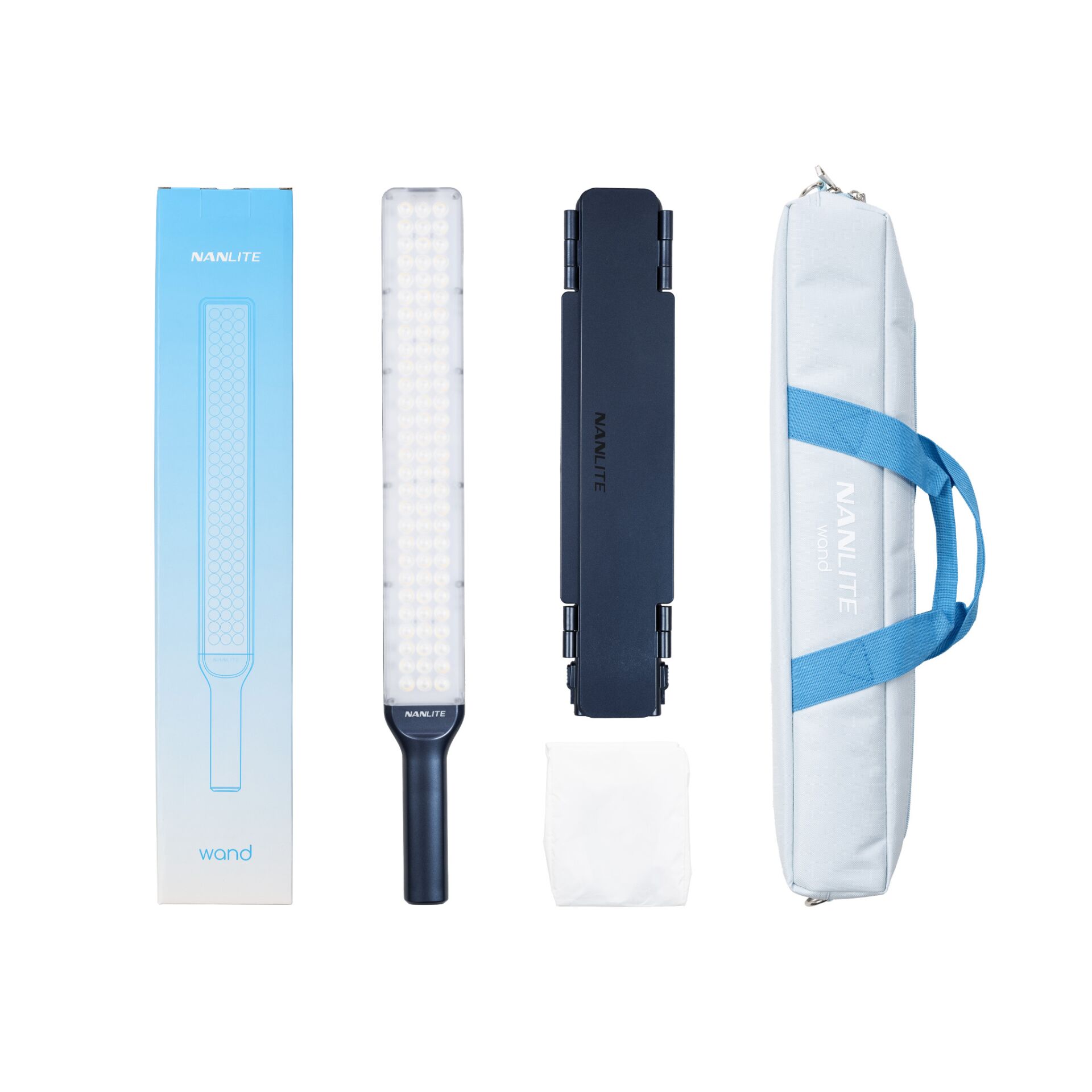 LED-Lampe, Wand-Lampe, NANLITE, V-Lite, Akkubetriebene LED