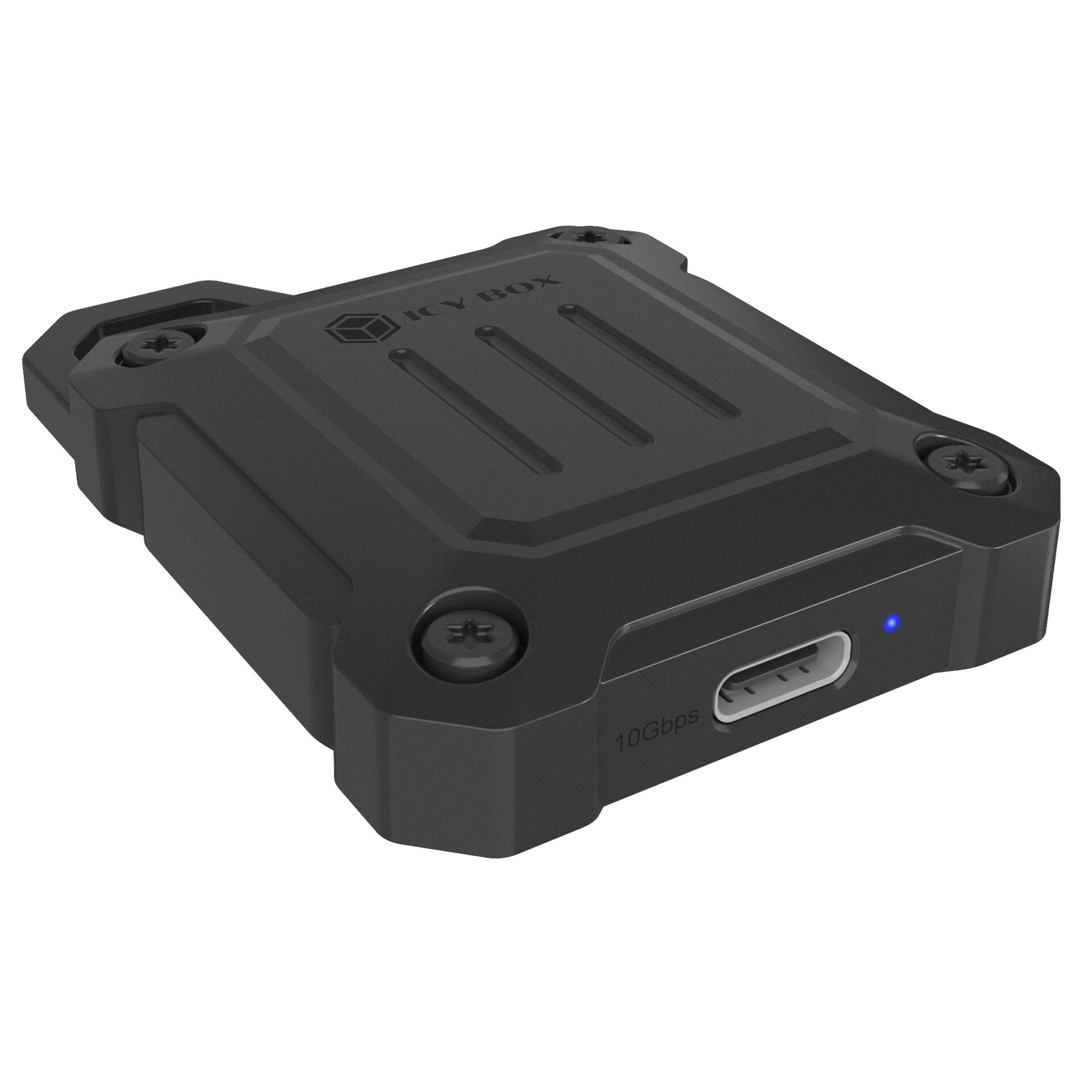 USB-C, 10Gbps, Adapter, Gehäuse, Aluminium