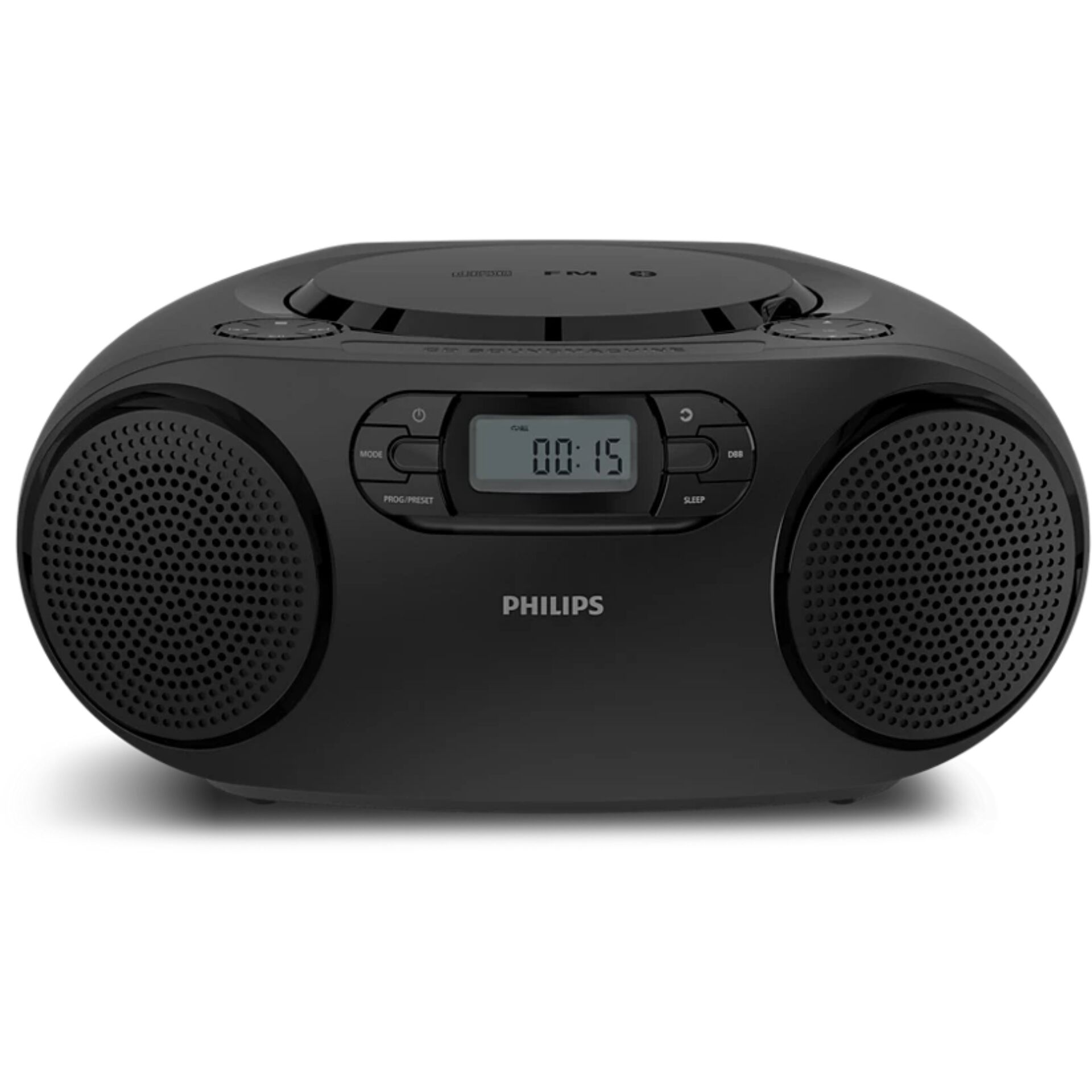 Radio, Boombox, CD-Player, Digitale Anzeige, Schwarz