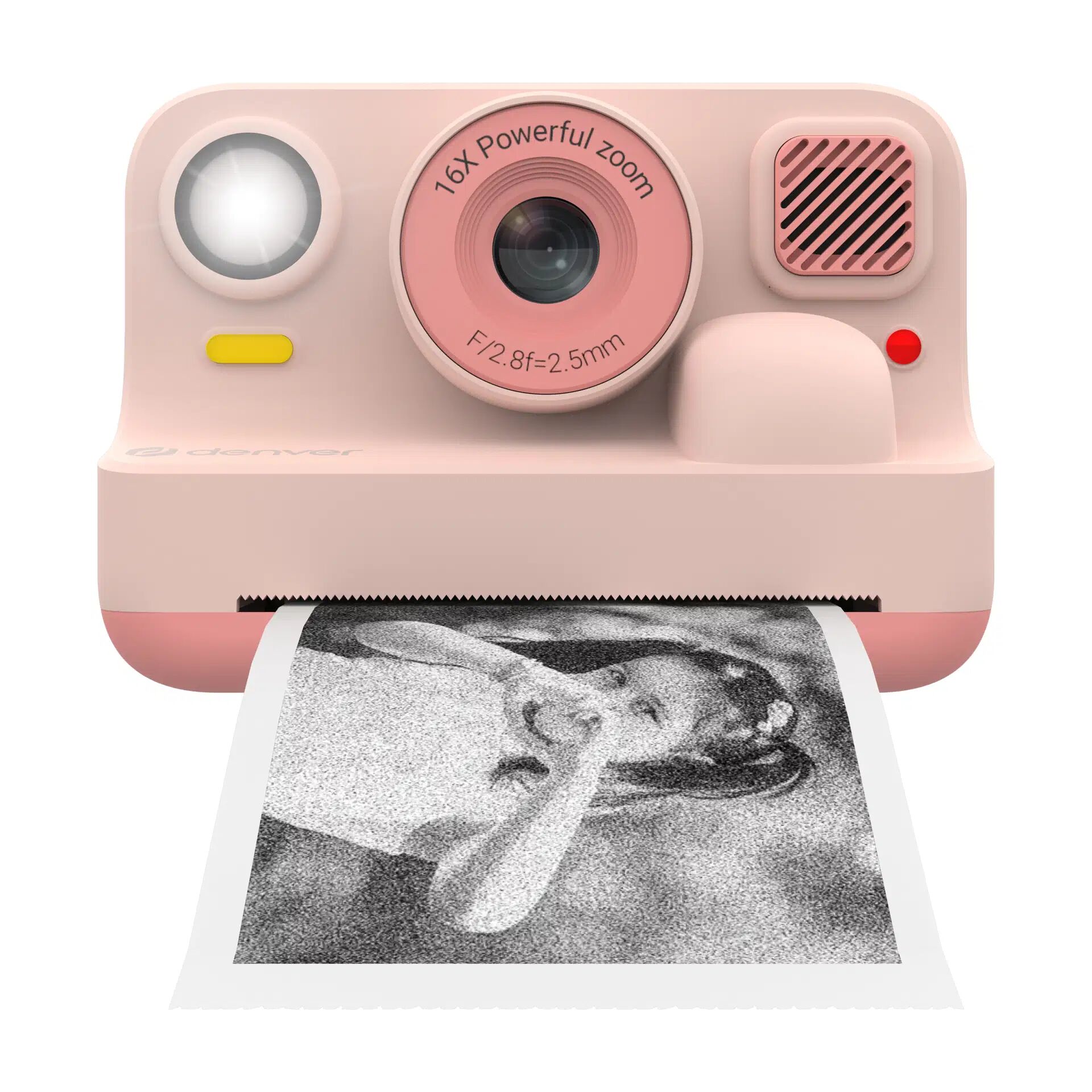 Polaroid-Stil Kamera, rosa Kamera, Sofortkamera, Foto-Drucker, Mini-Drucker