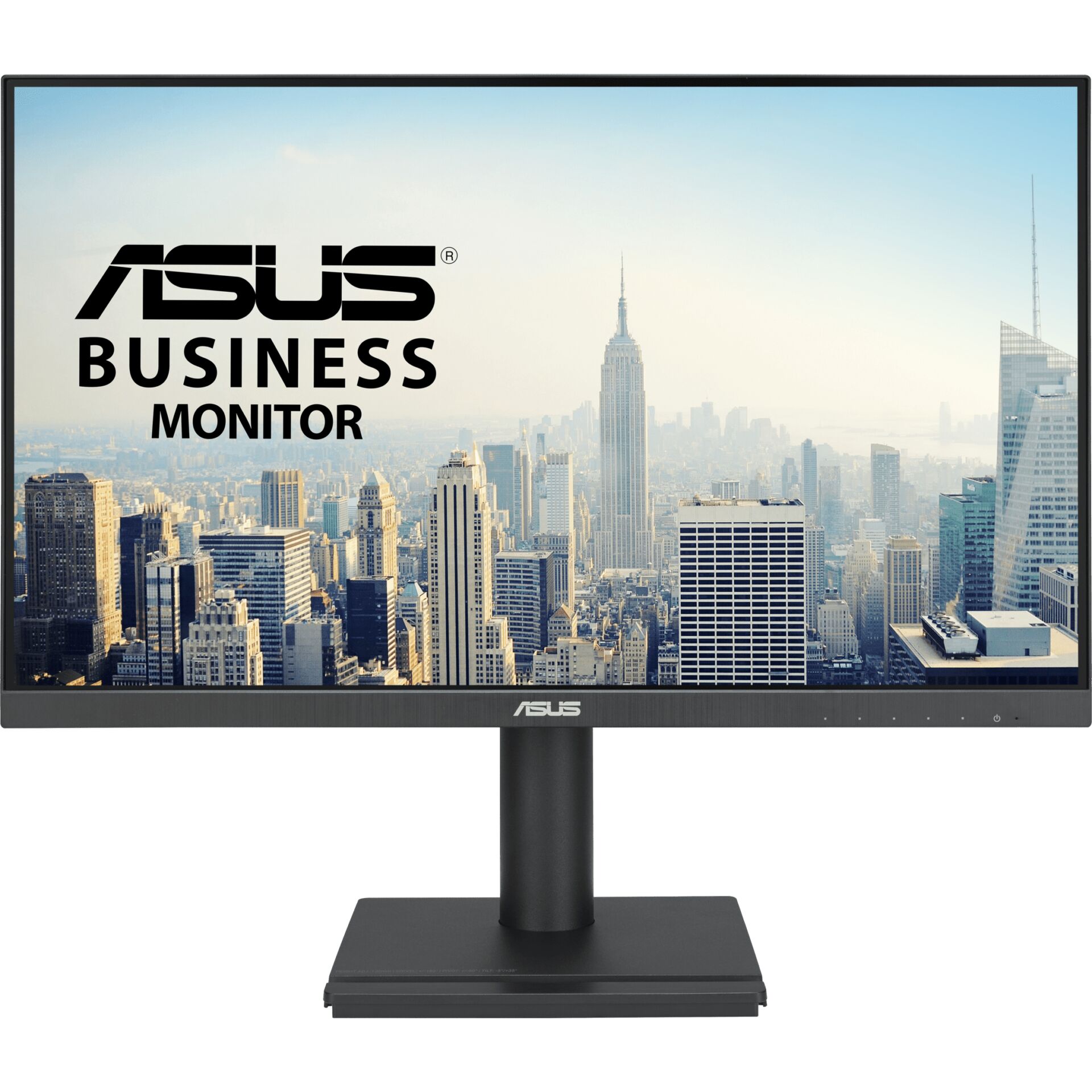 monitor, 24-Zoll, IPS, schwarz, fuß/Ständer