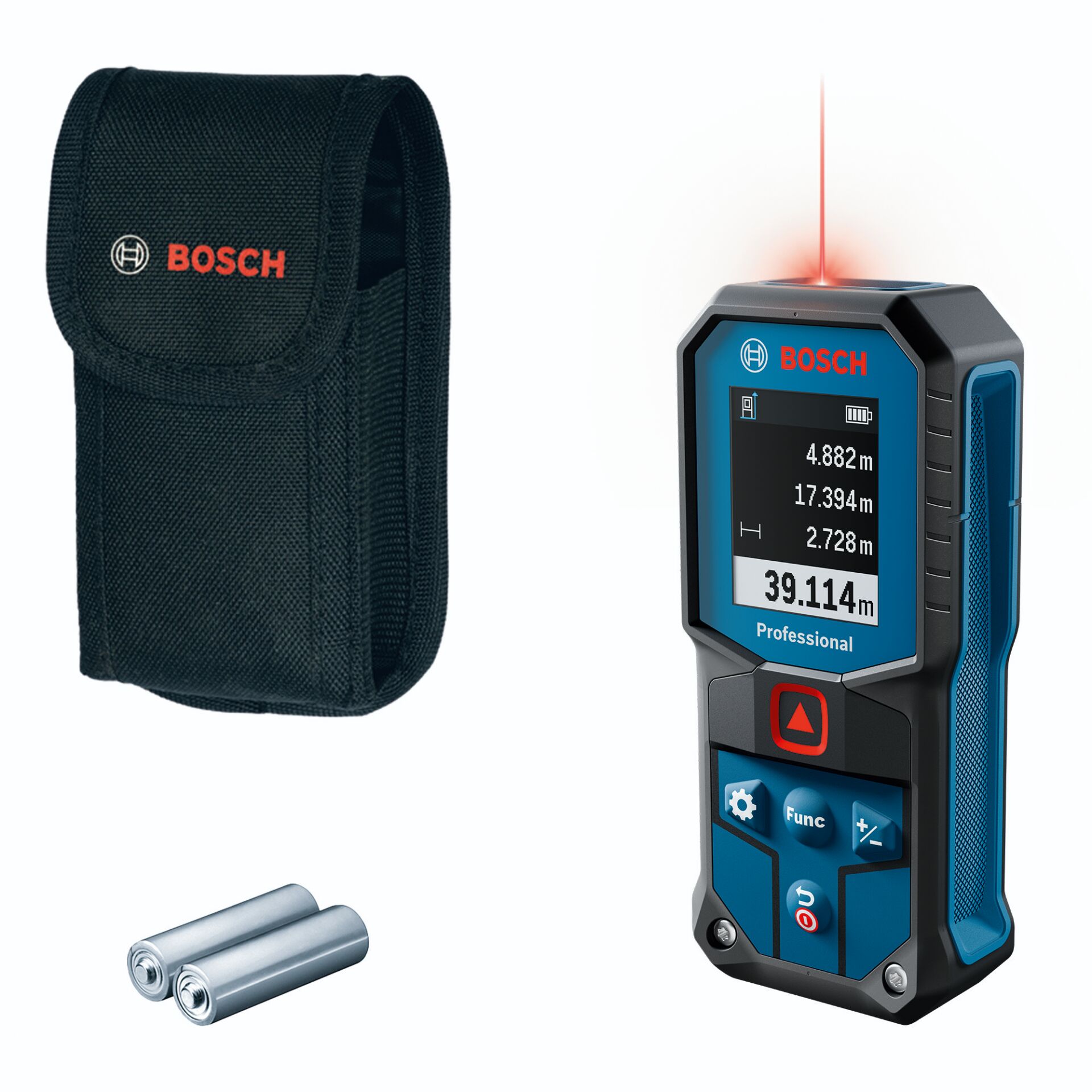 Messgerät, Lasermeter, Bosch, Messpegel, Infrarot-Laser