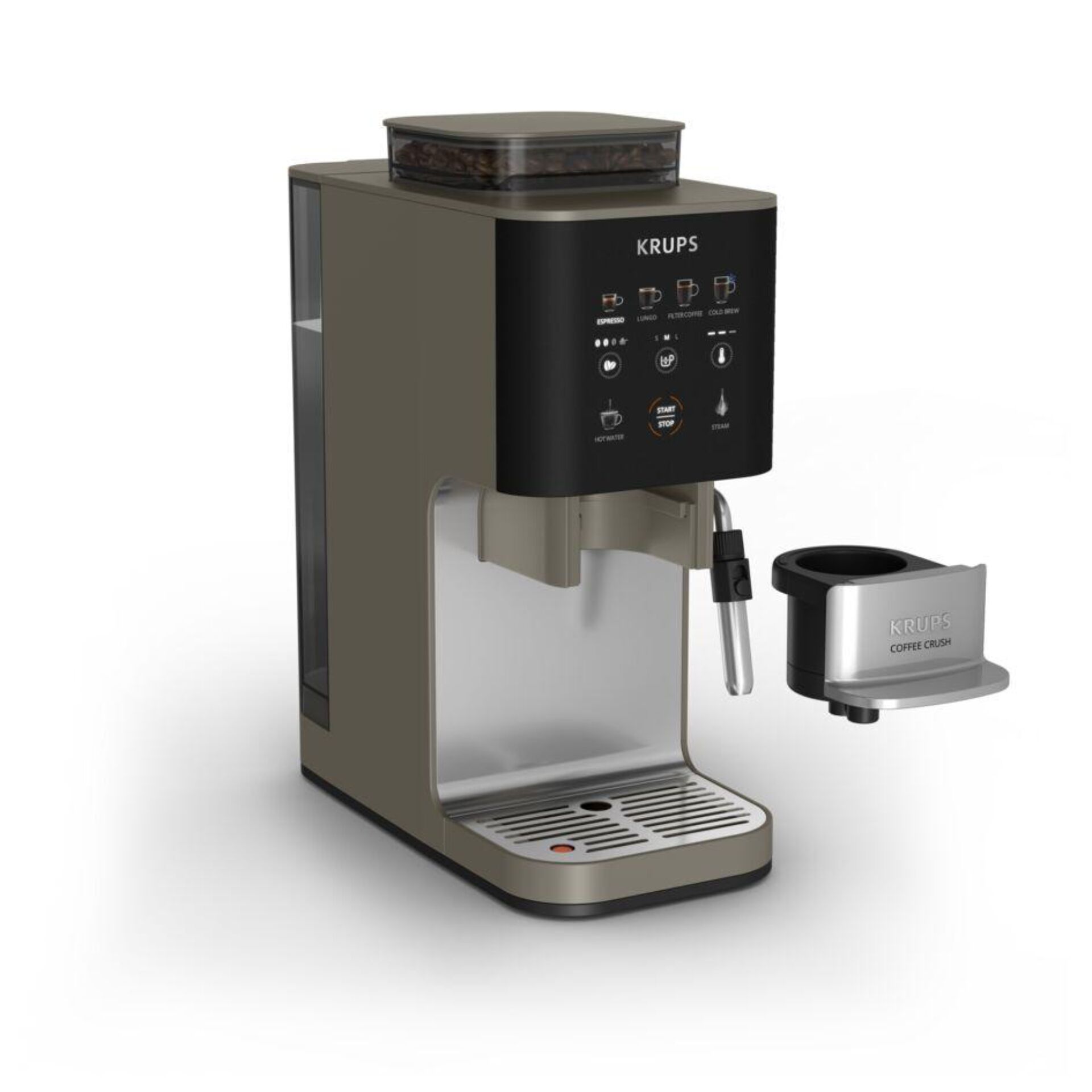 Kaffeemaschine, Espressoautomat, Kaffeezubereitung, Milchaufschäumer, Krups